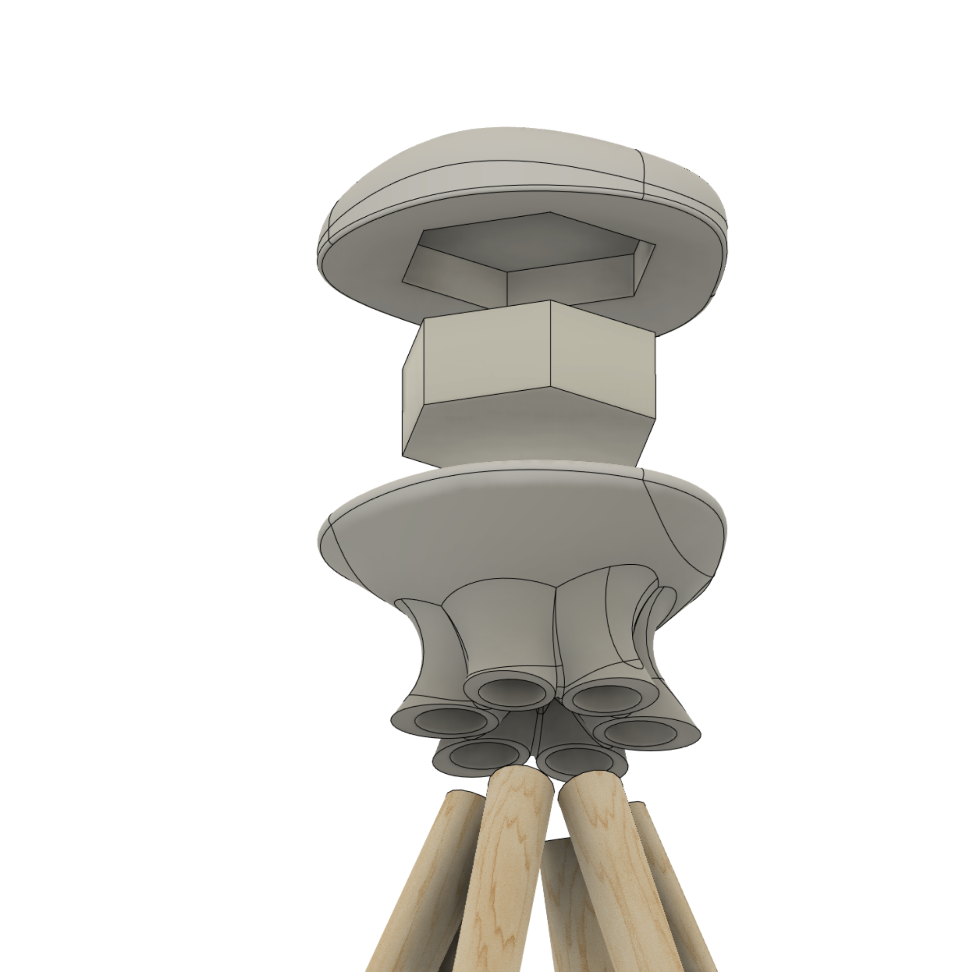 Sgabello Brisk 3D Design | File STL per Stampa 3D