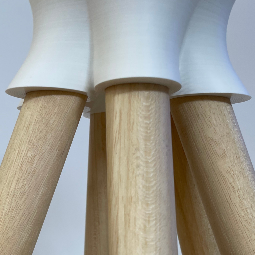 Sgabello Brisk 3D Design | File STL per Stampa 3D