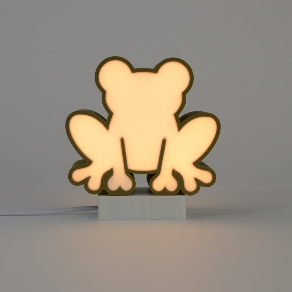 Lampada LED a forma di Rana – Un tocco di allegria e magia