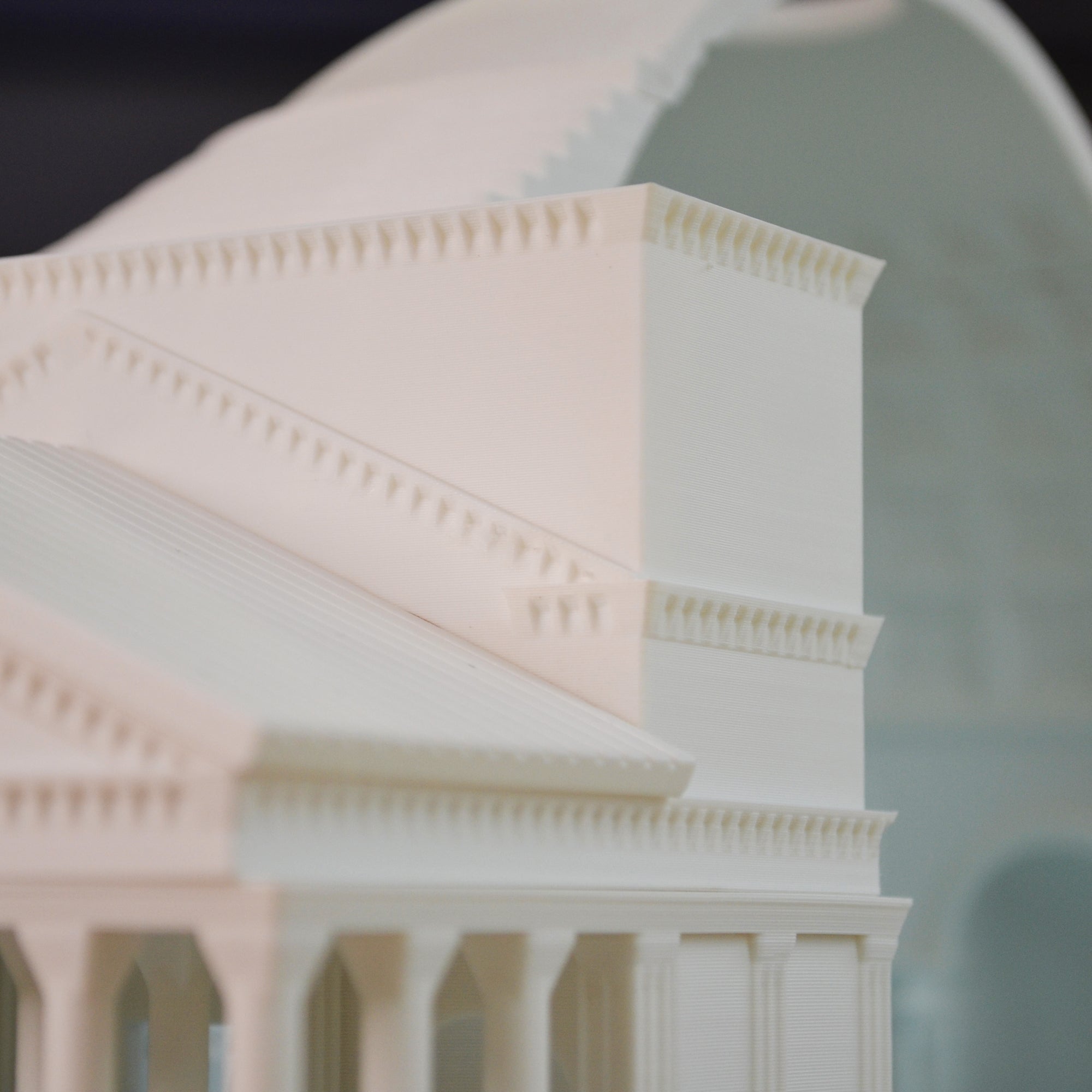 Modellino 3D del Pantheon: Esperienza Immersiva di Architettura e Design