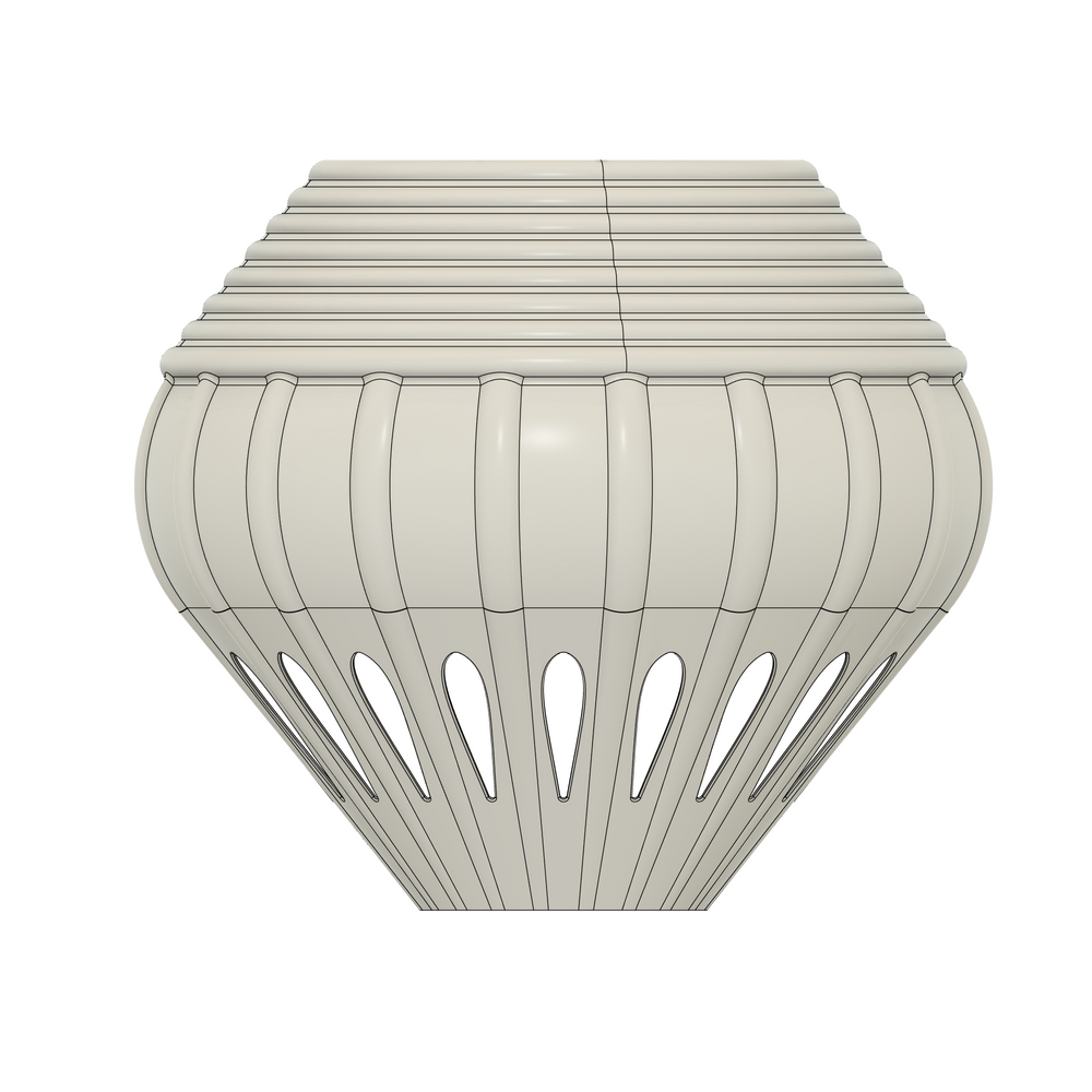 Lampada a Sospensione Fiasco | File 3D STL per Stampa 3D