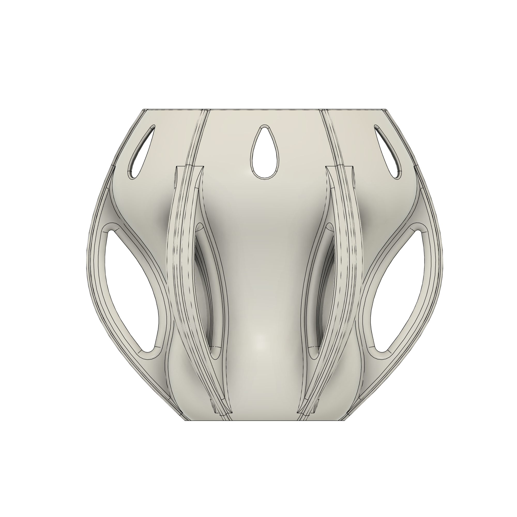 Lampada a Sospensione Futura | File 3D STL per Stampa 3D