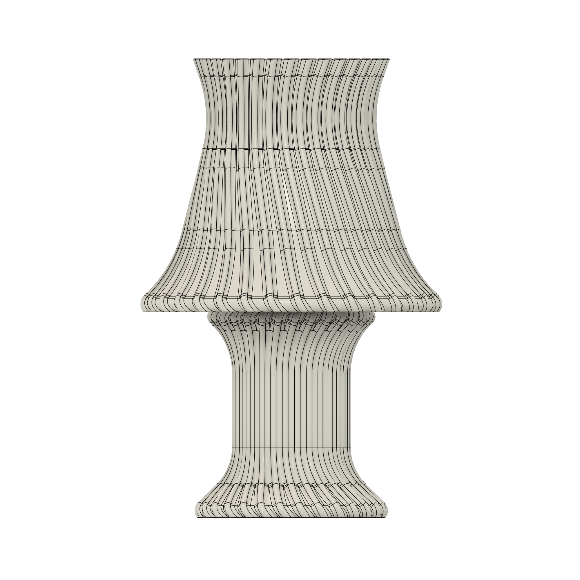 Lampada da Scrivania Colonna |  File STL per Stampa 3D