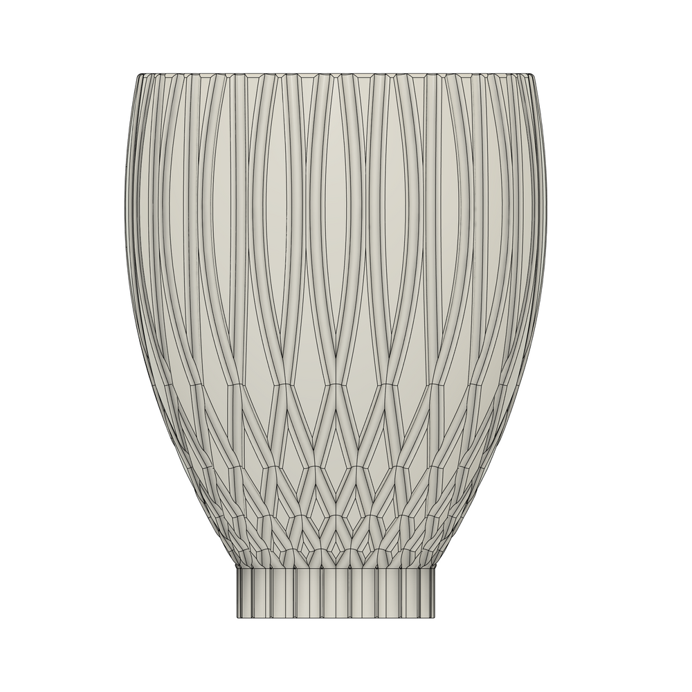 Lampada a Sospensione Incavo | File 3D STL per Stampa 3D