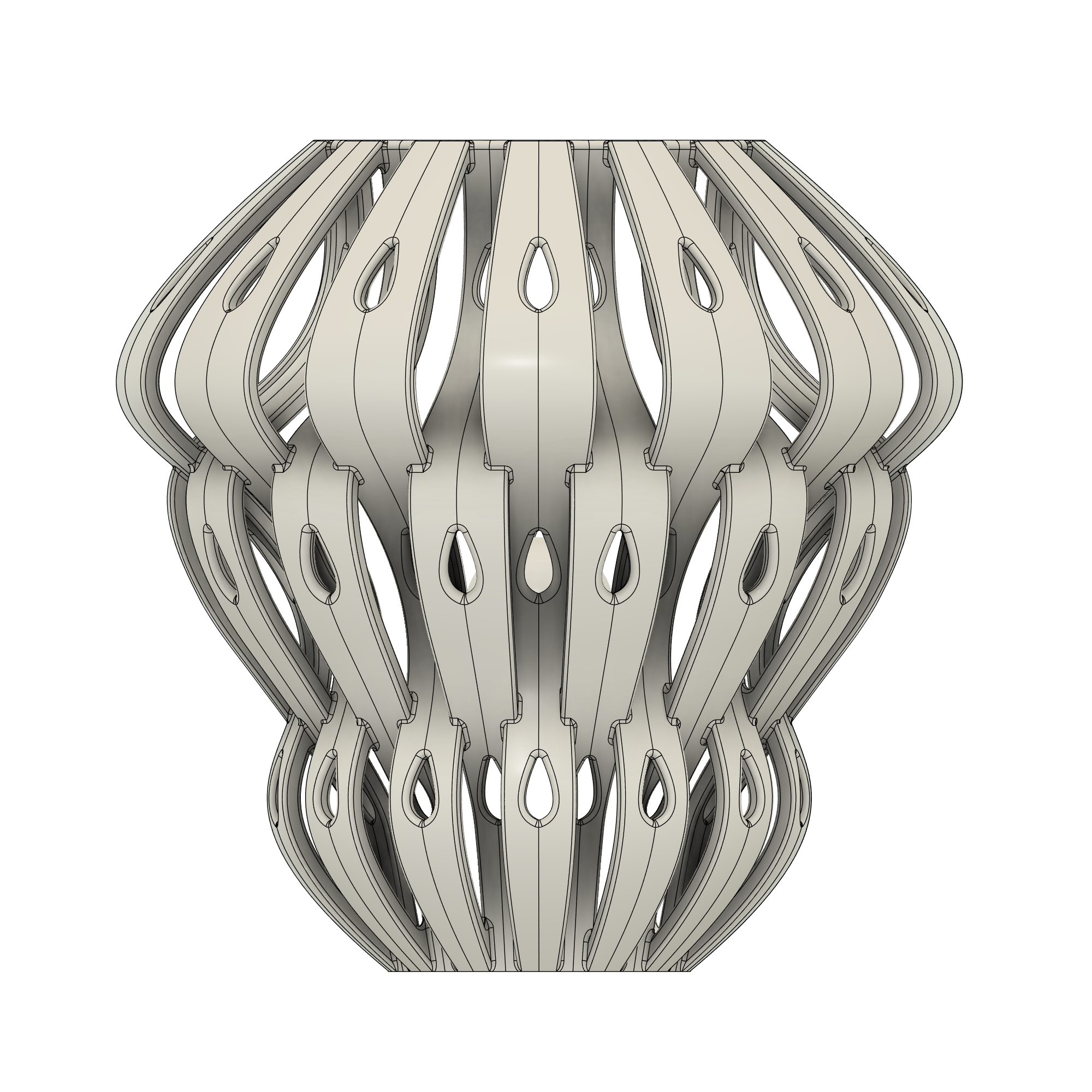 Lampada a Sospensione Ufo | File 3D STL per Stampa 3D