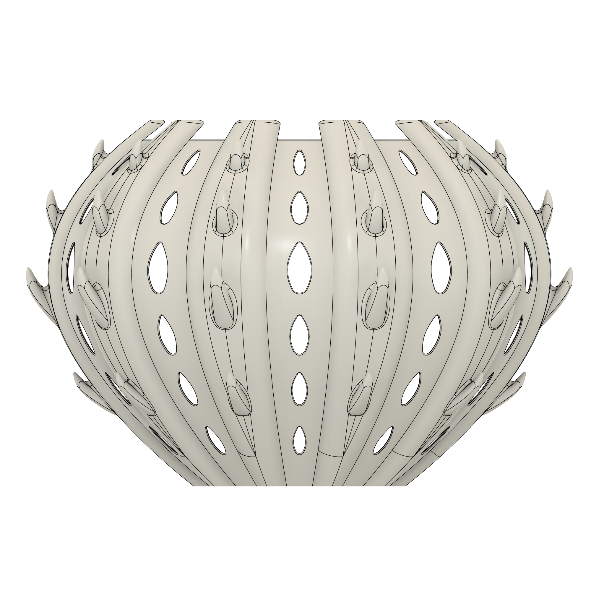 Lampada a Sospensione Spina | File 3D STL per Stampa 3D