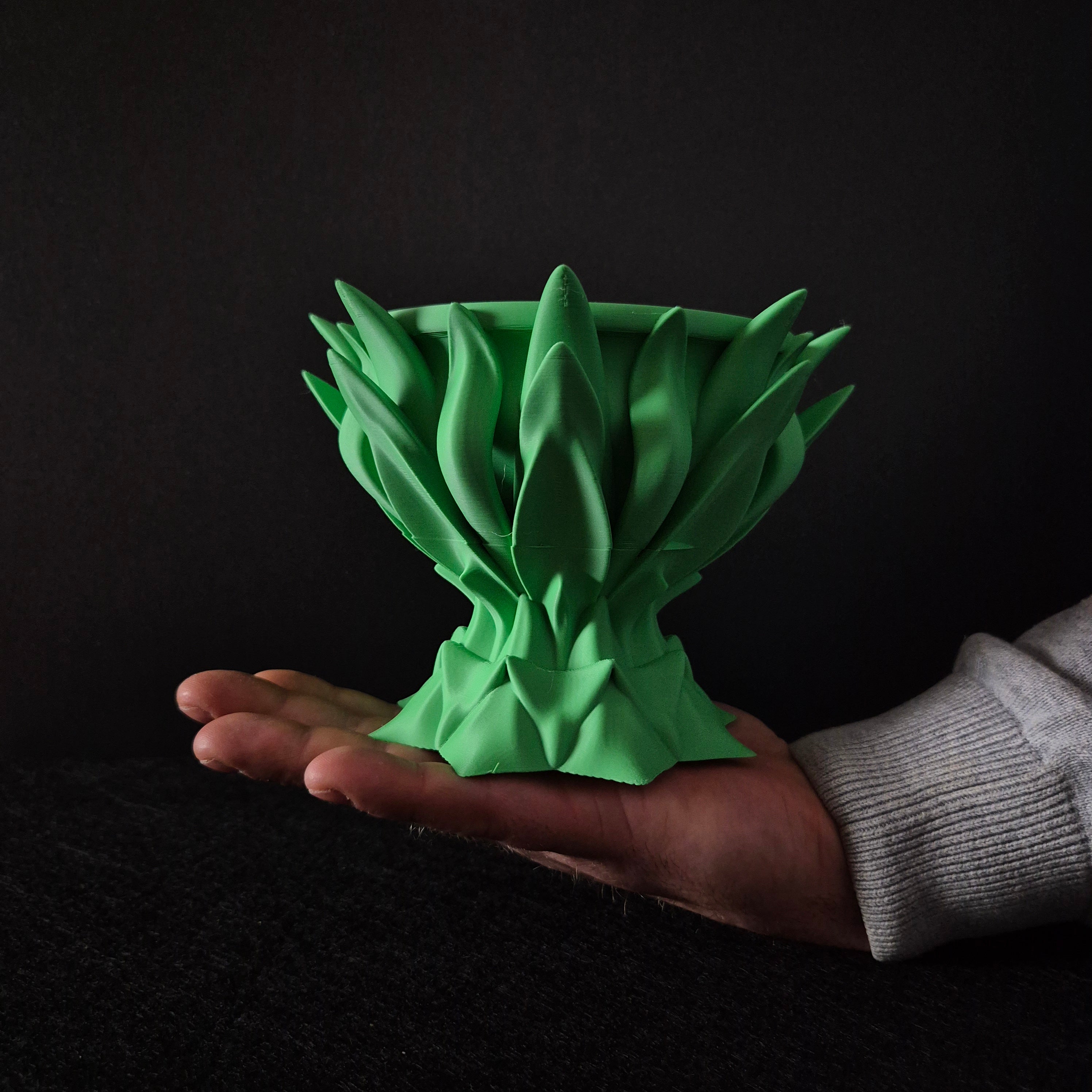 Vaso 3D Flora | File STL per Stampa 3D