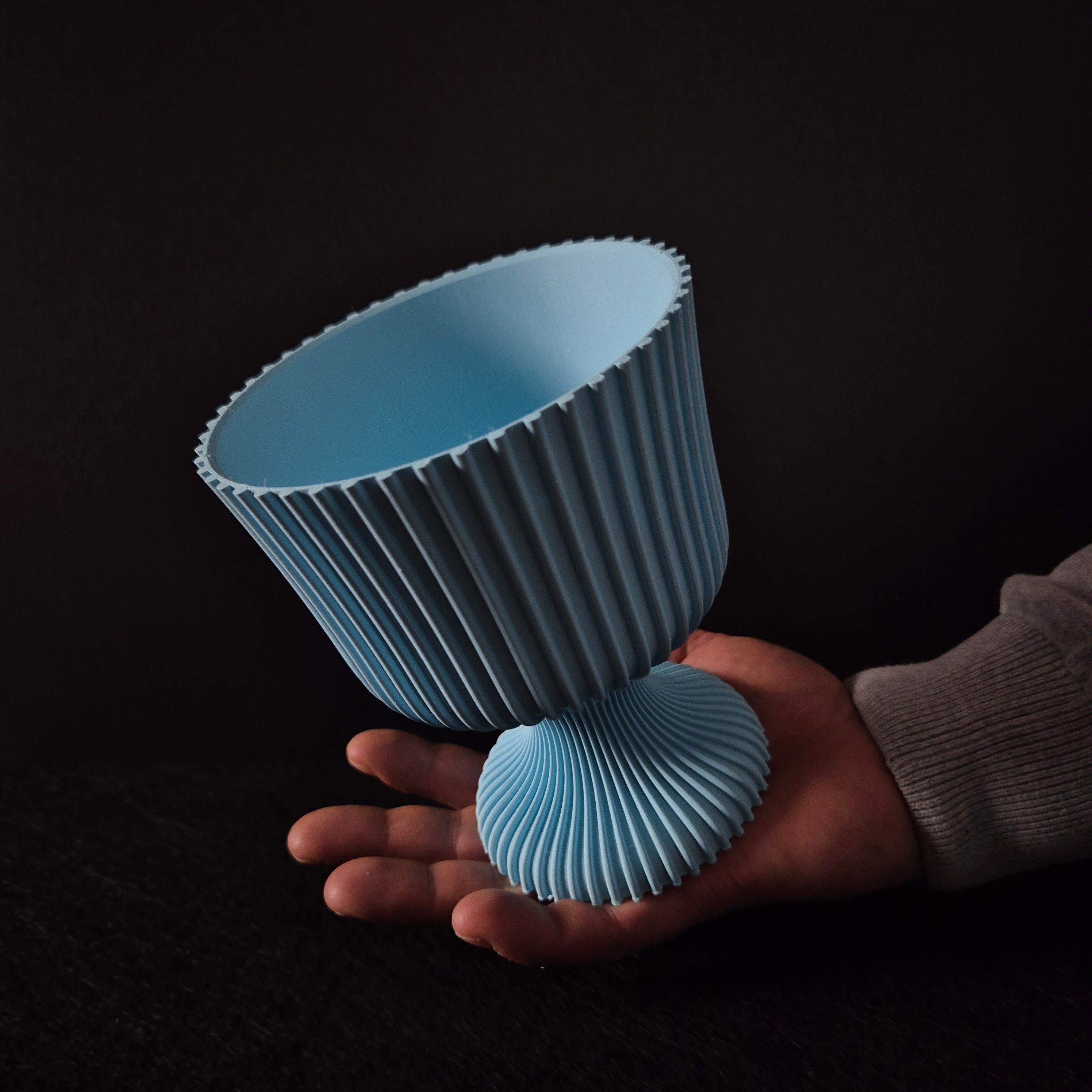 Vaso 3D Leuca | File STL per Stampa 3D