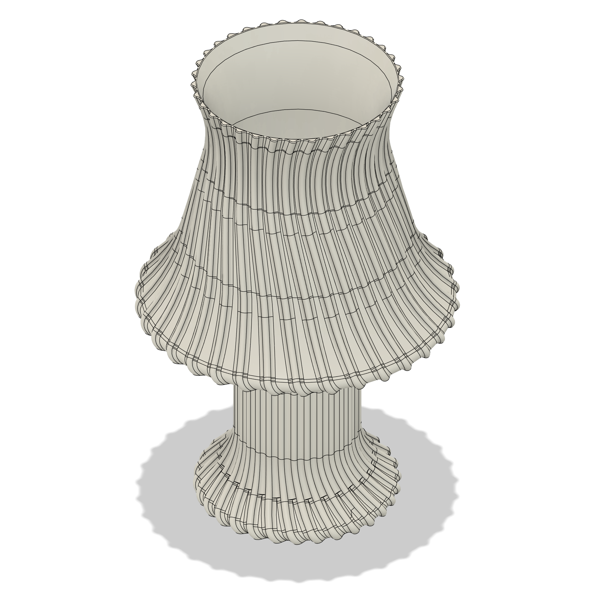 Lampada da Scrivania Colonna |  File STL per Stampa 3D