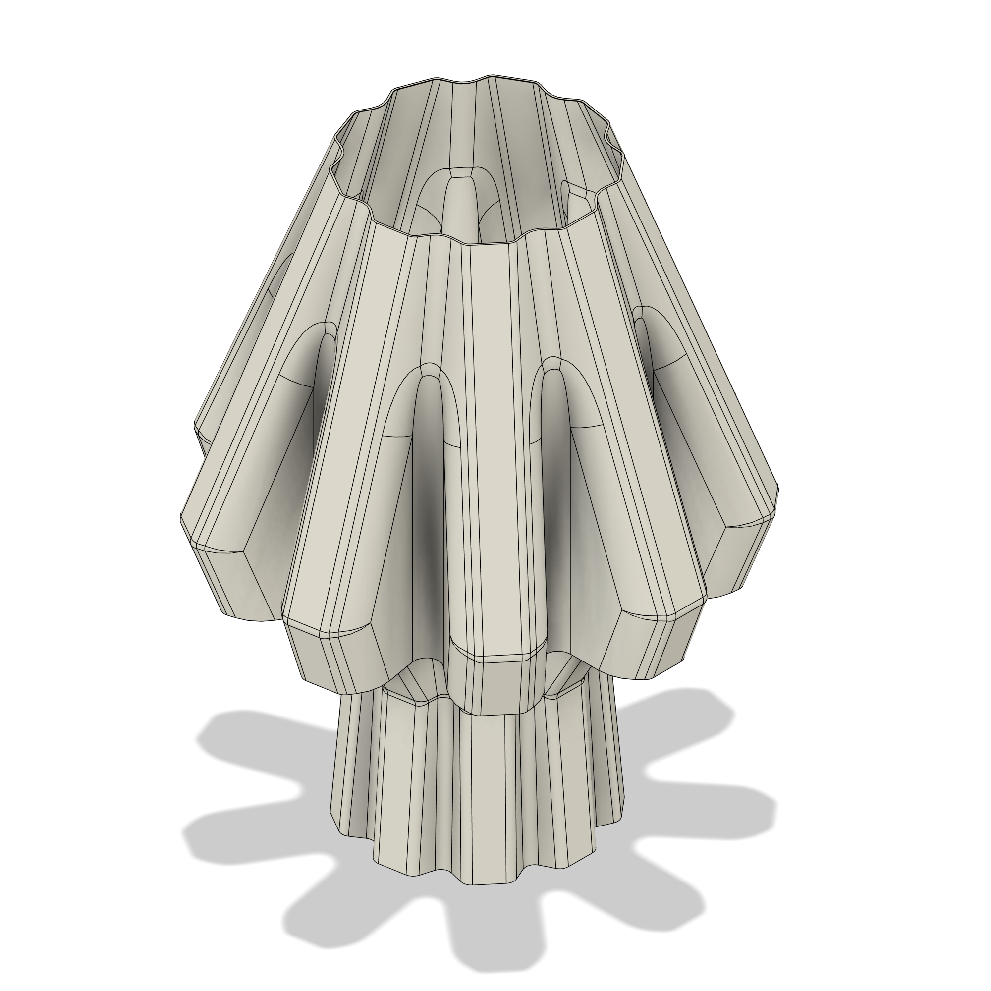Lampada da Scrivania Abete |  File STL per Stampa 3D