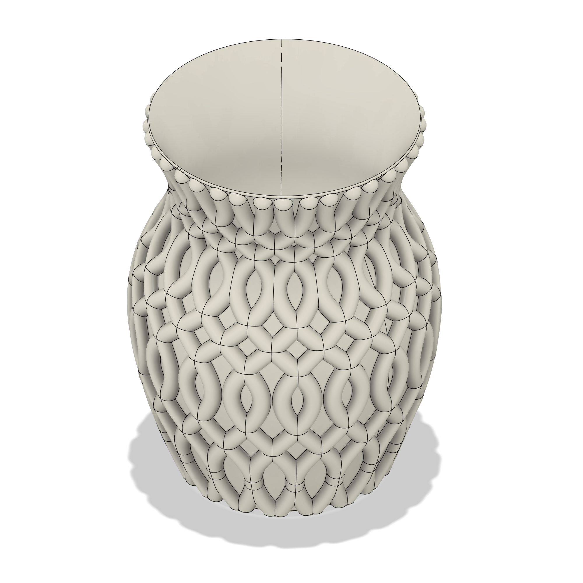 Lampada a Sospensione Intreccio | File 3D STL per Stampa 3D