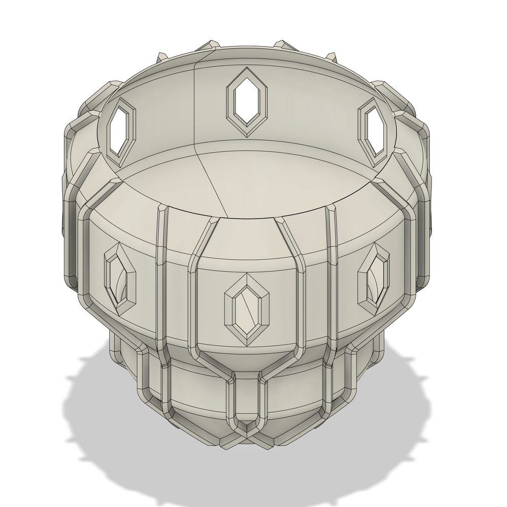 Lampada a Sospensione Robo | File 3D STL per Stampa 3D