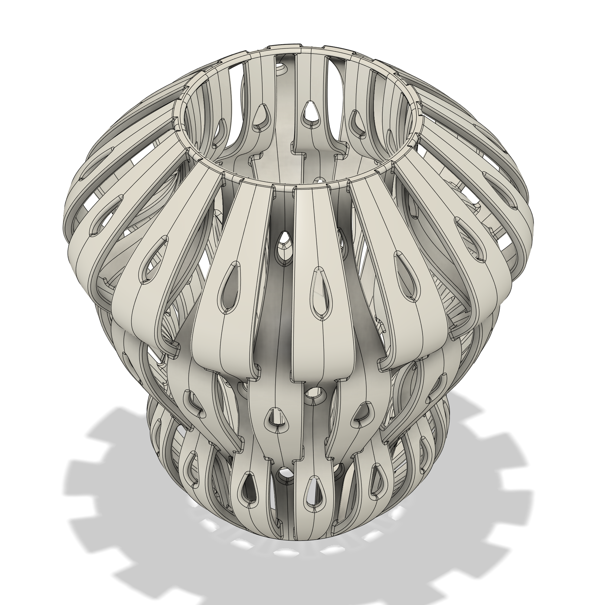 Lampada a Sospensione Ufo | File 3D STL per Stampa 3D