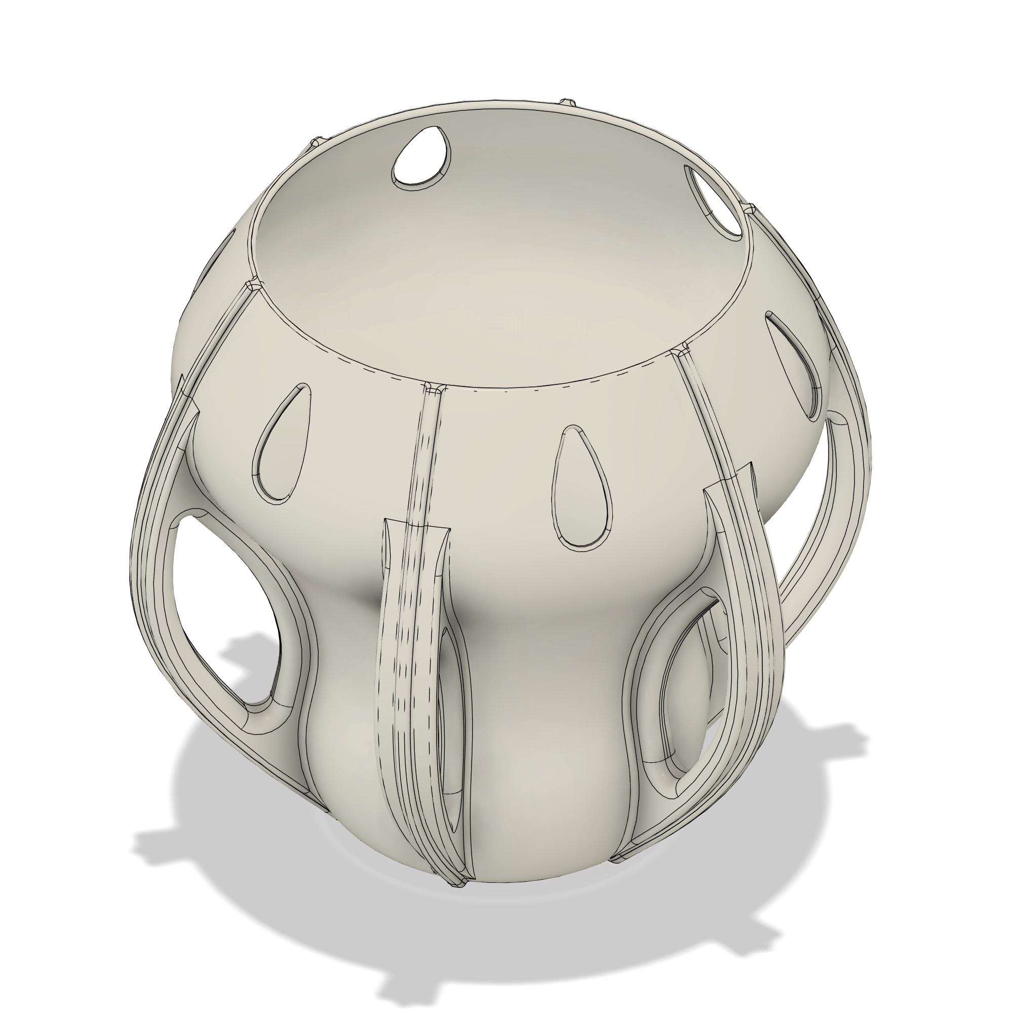 Lampada a Sospensione Futura | File 3D STL per Stampa 3D