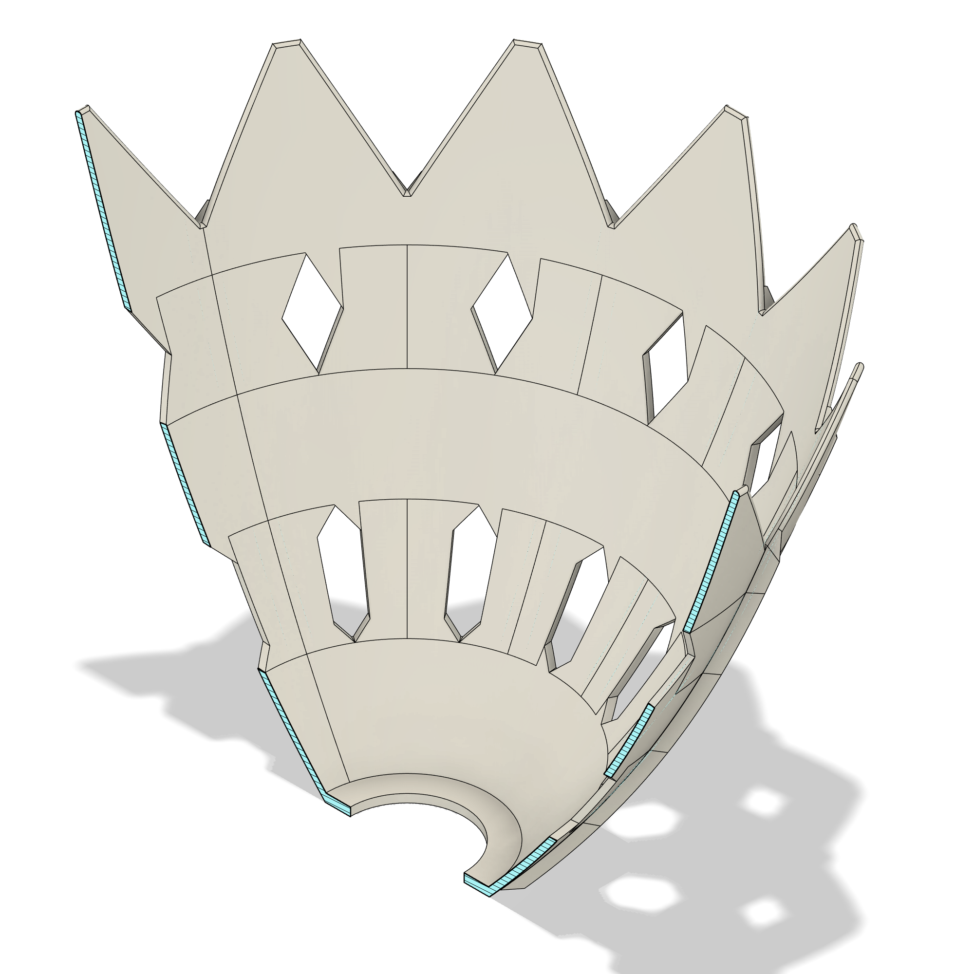 Lampada a Sospensione Rombolo | File 3D STL per Stampa 3D