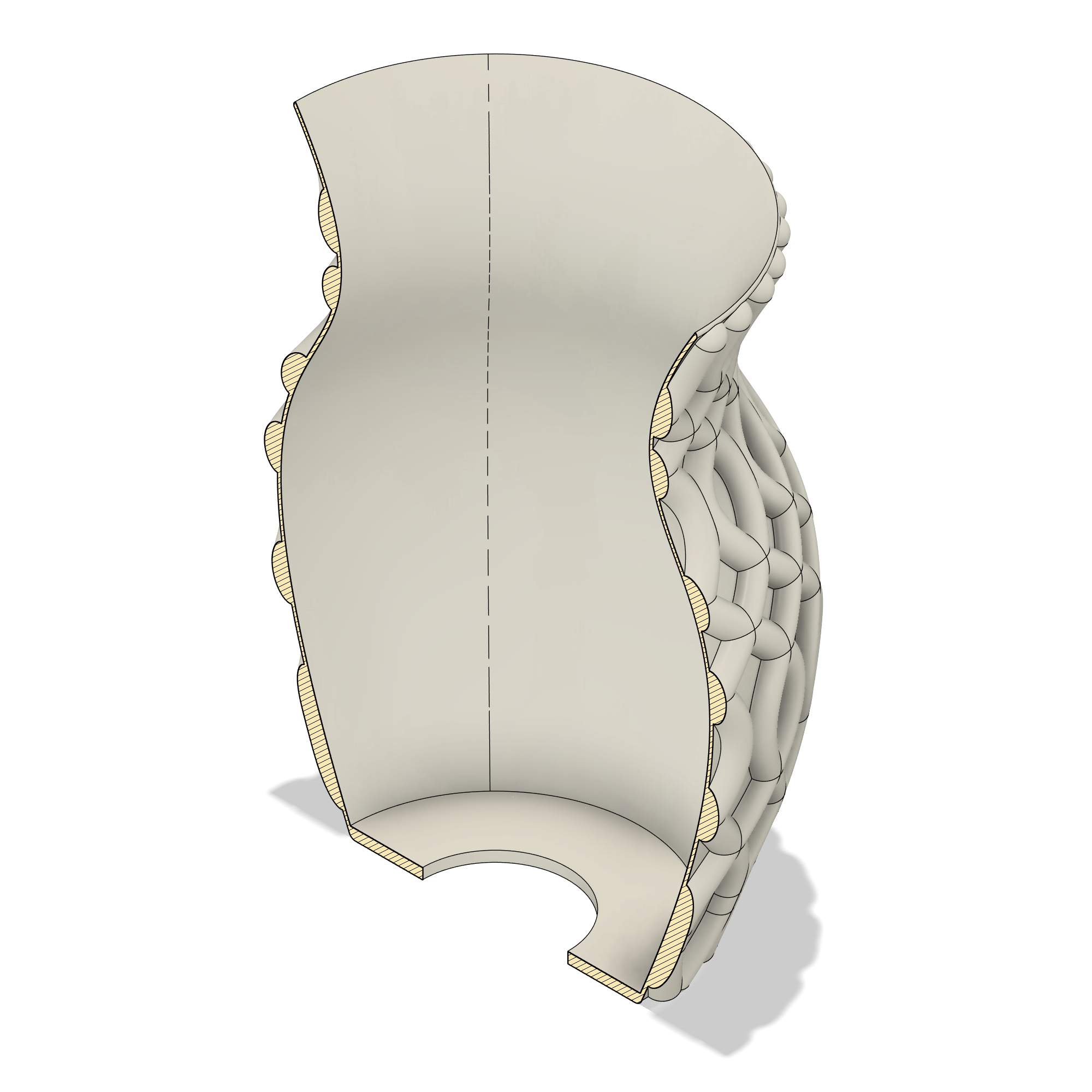 Lampada a Sospensione Intreccio | File 3D STL per Stampa 3D