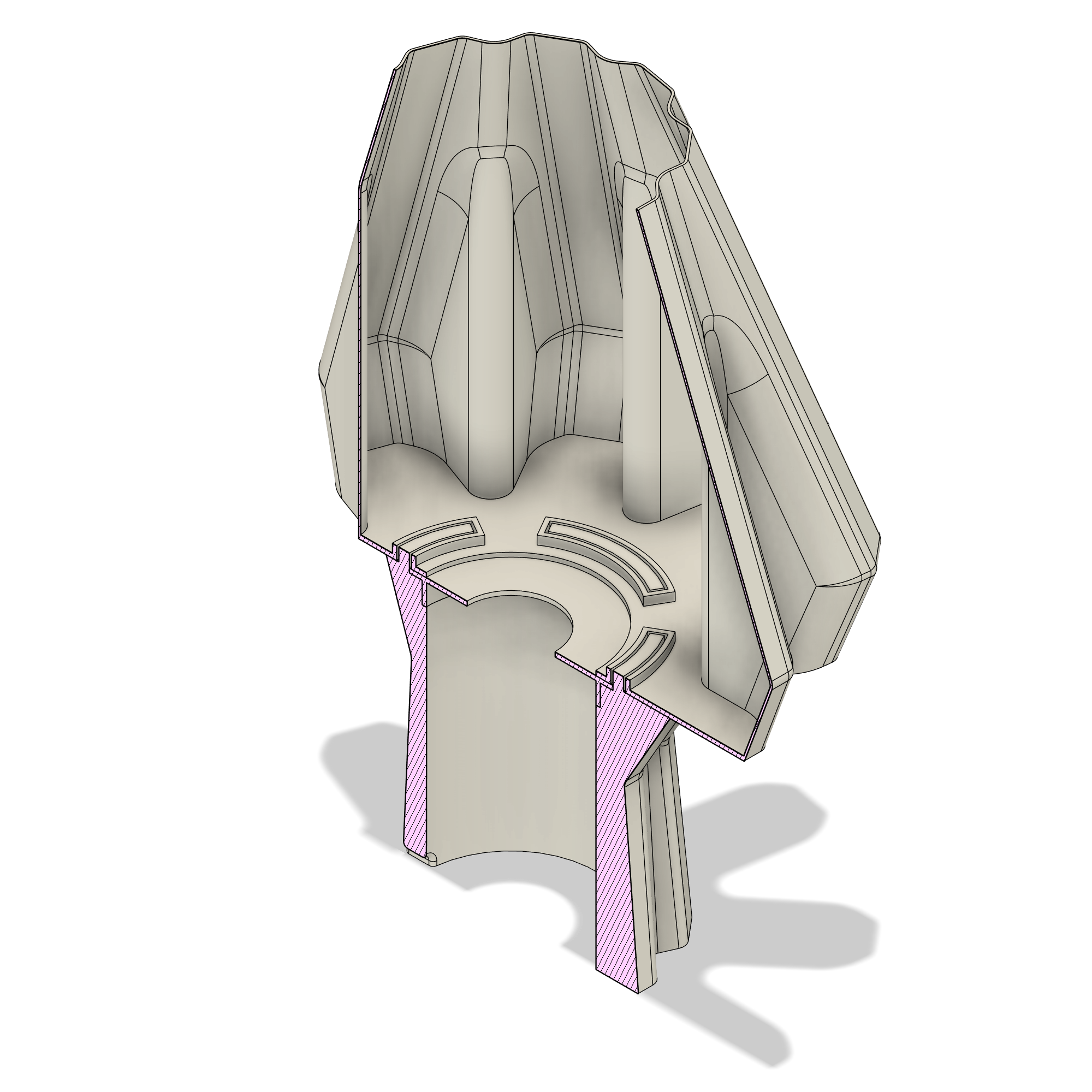 Lampada da Scrivania Abete |  File STL per Stampa 3D