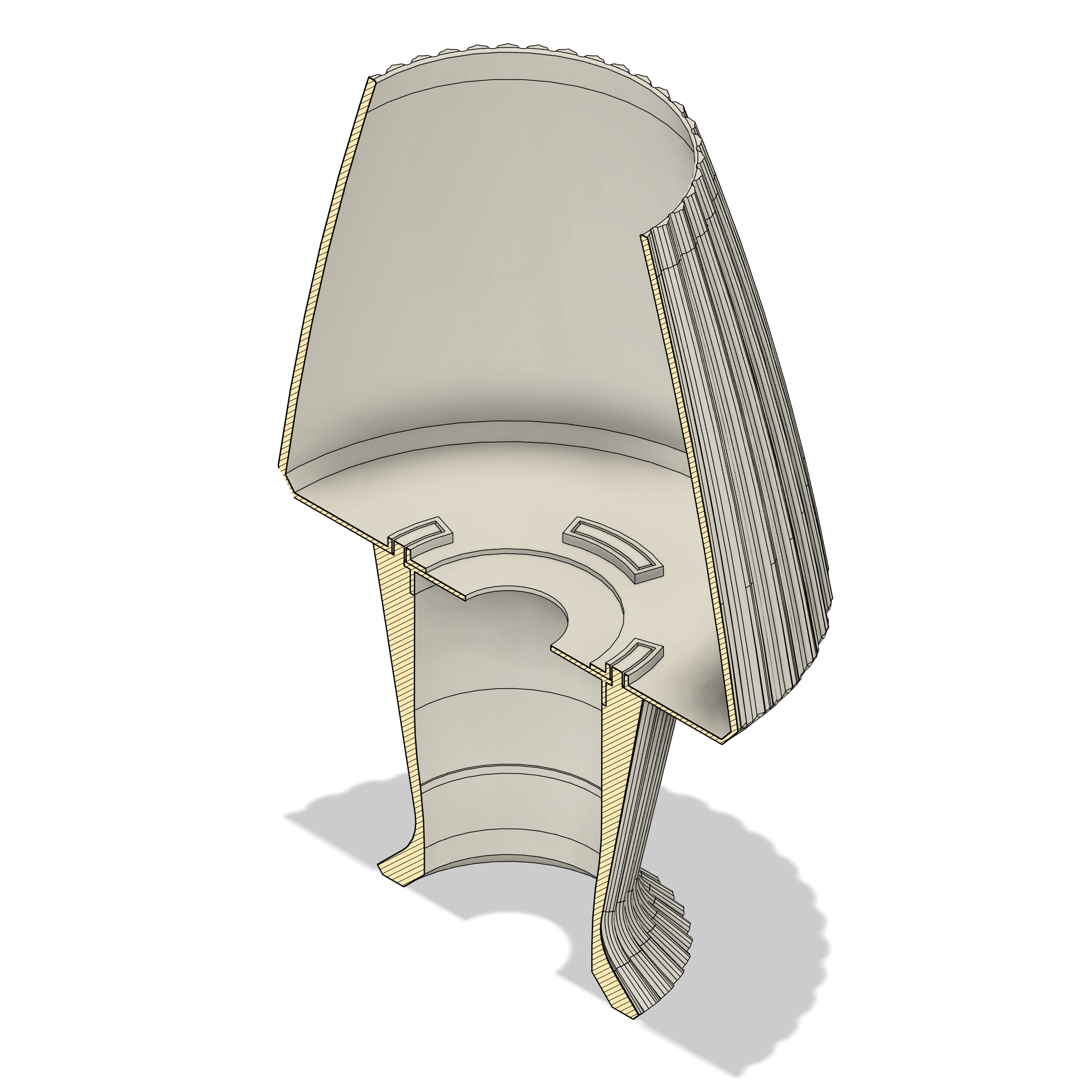 Lampada da Scrivania Carola |  File STL per Stampa 3D