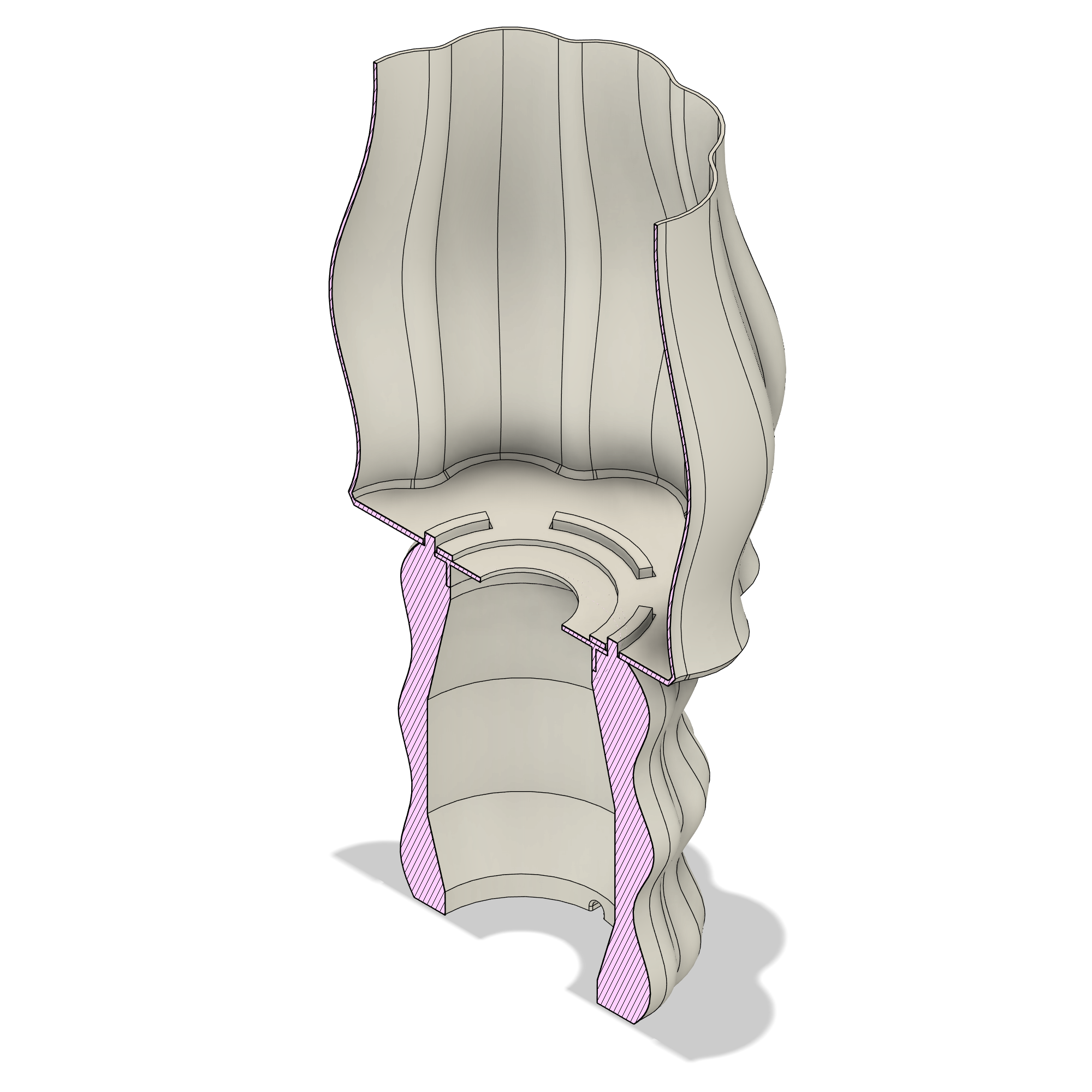Lampada da Scrivania Fungo |  File STL per Stampa 3D