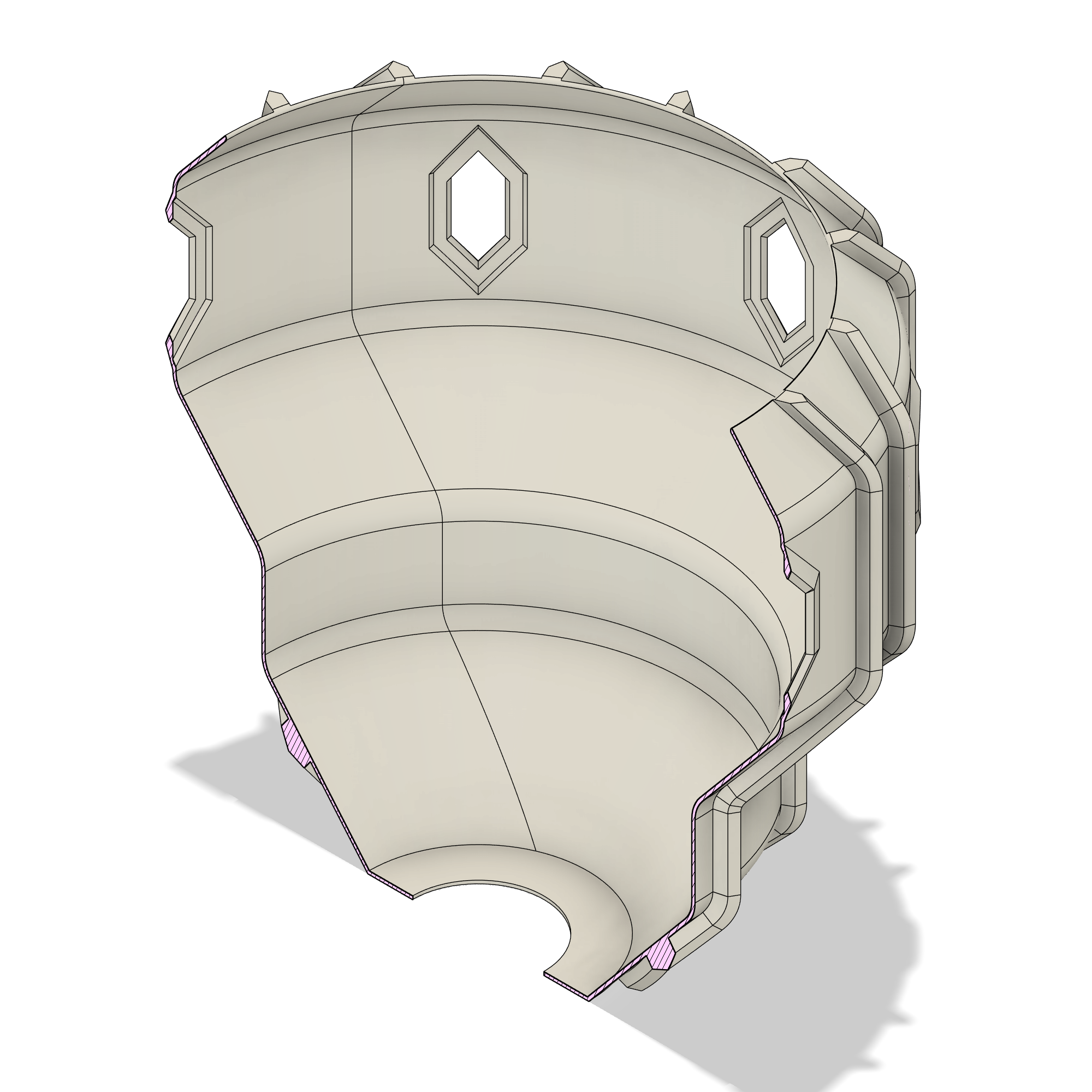 Lampada a Sospensione Robo | File 3D STL per Stampa 3D
