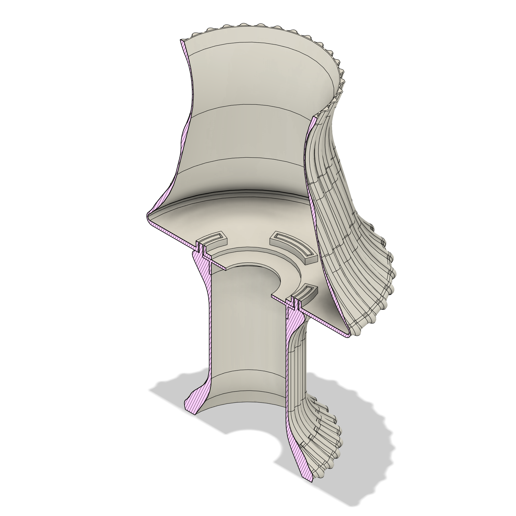 Lampada da Scrivania Colonna |  File STL per Stampa 3D