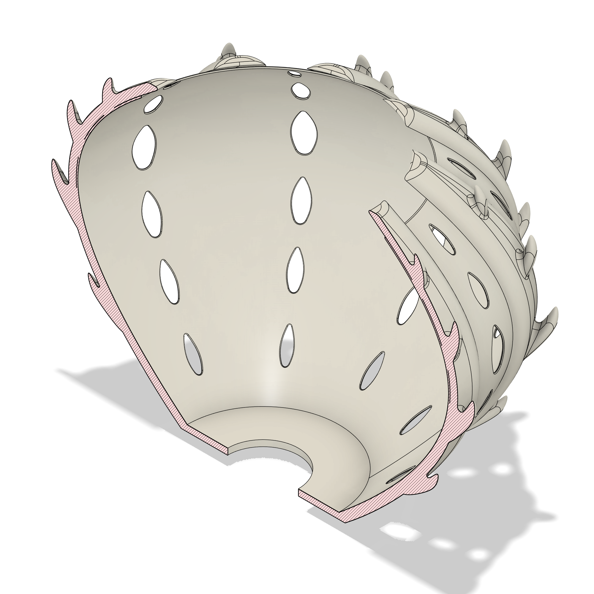 Lampada a Sospensione Spina | File 3D STL per Stampa 3D