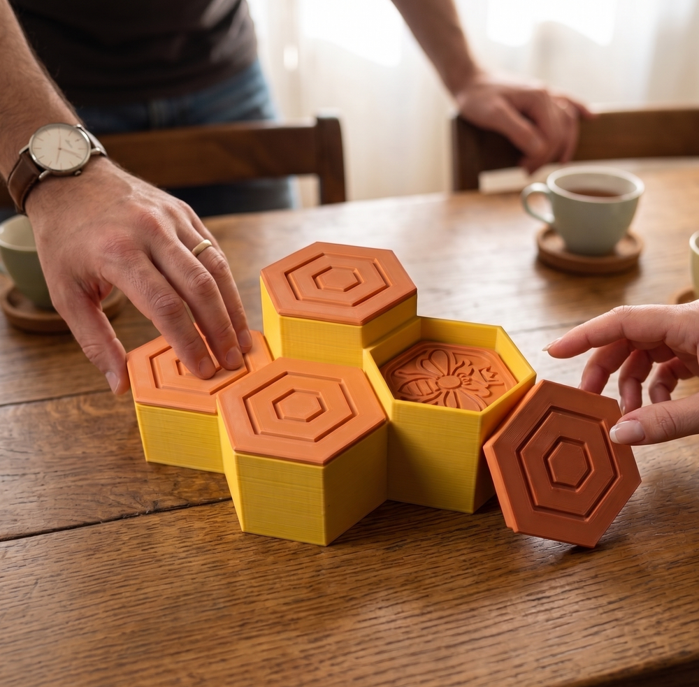 Alveare | Gioco didattico | File 3D STL per Stampa 3D