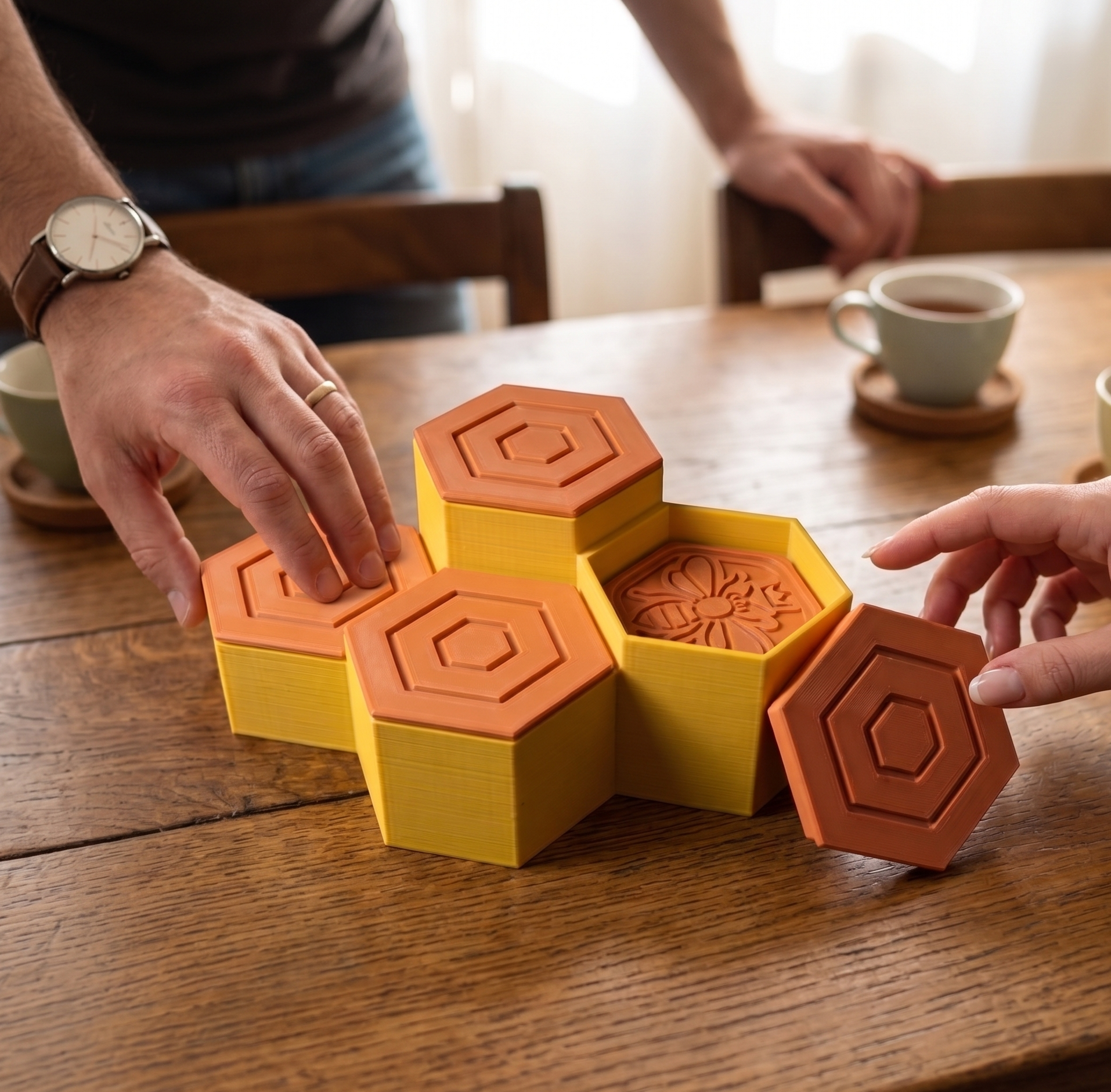 Alveare | Gioco didattico | File 3D STL per Stampa 3D