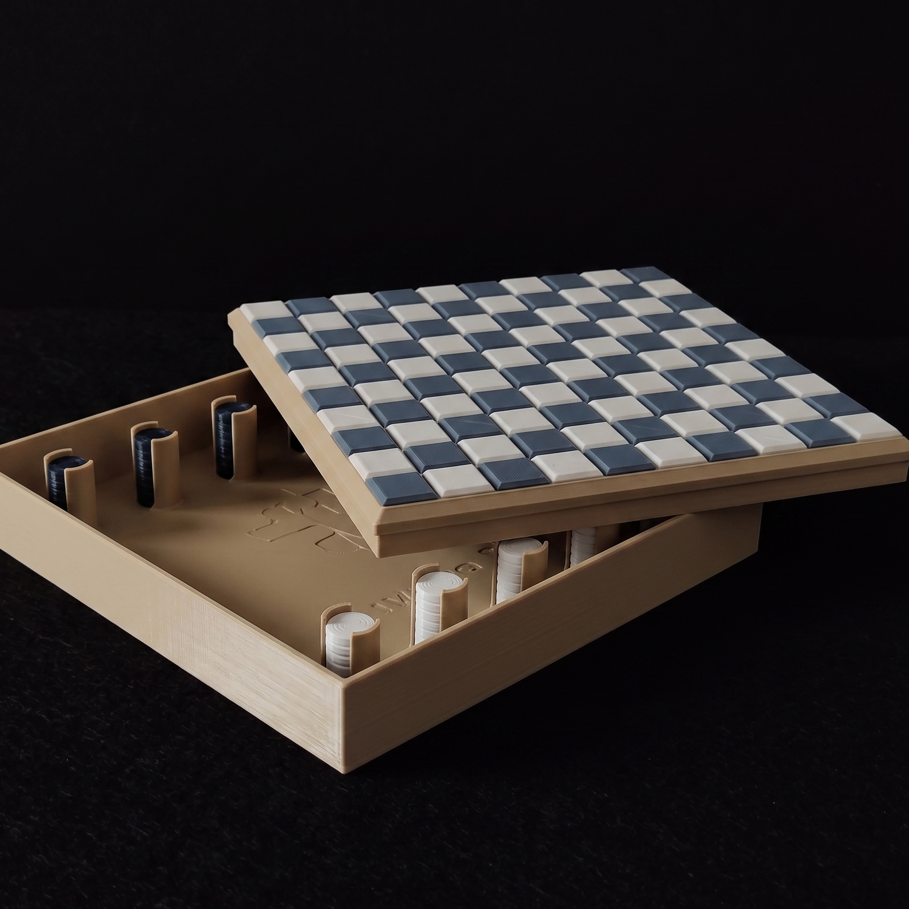 Dama | Gioco didattico | File 3D STL per Stampa 3D