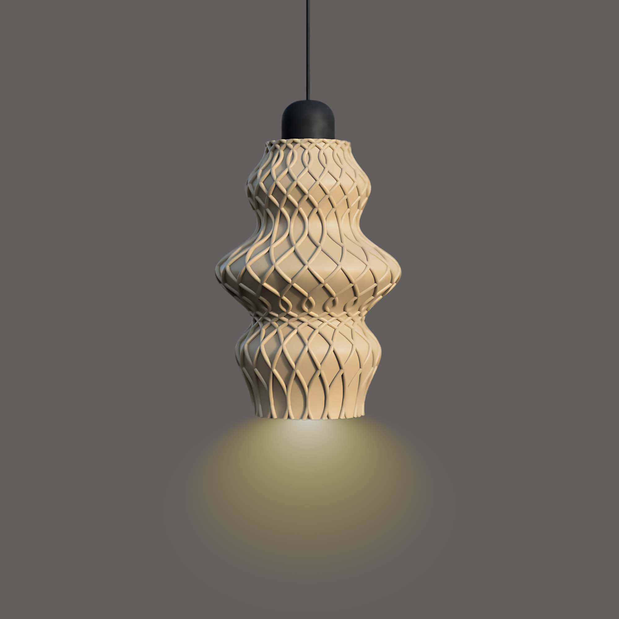 Lampada a Sospensione Low Revolve File 3D