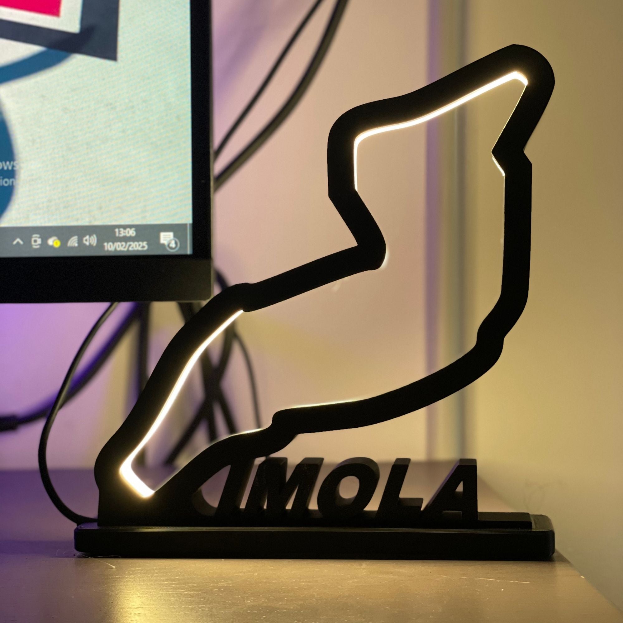 Lampada LED Circuito Automobilistico | Imola, Monza, Silverstone e altri tracciati iconici