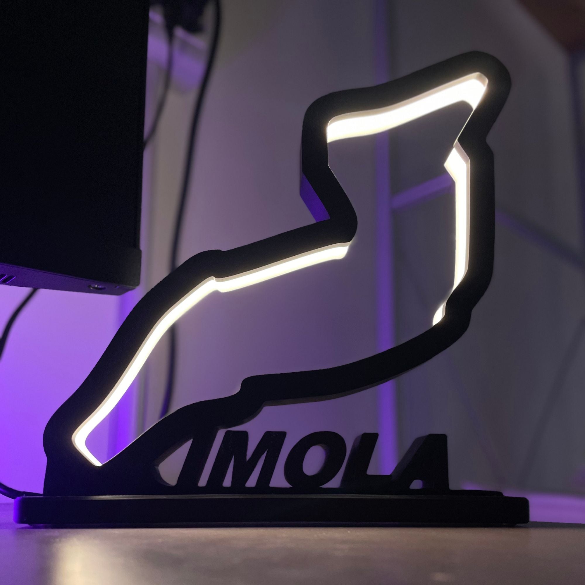 Lampada LED Circuito Automobilistico | Imola, Monza, Silverstone e altri tracciati iconici