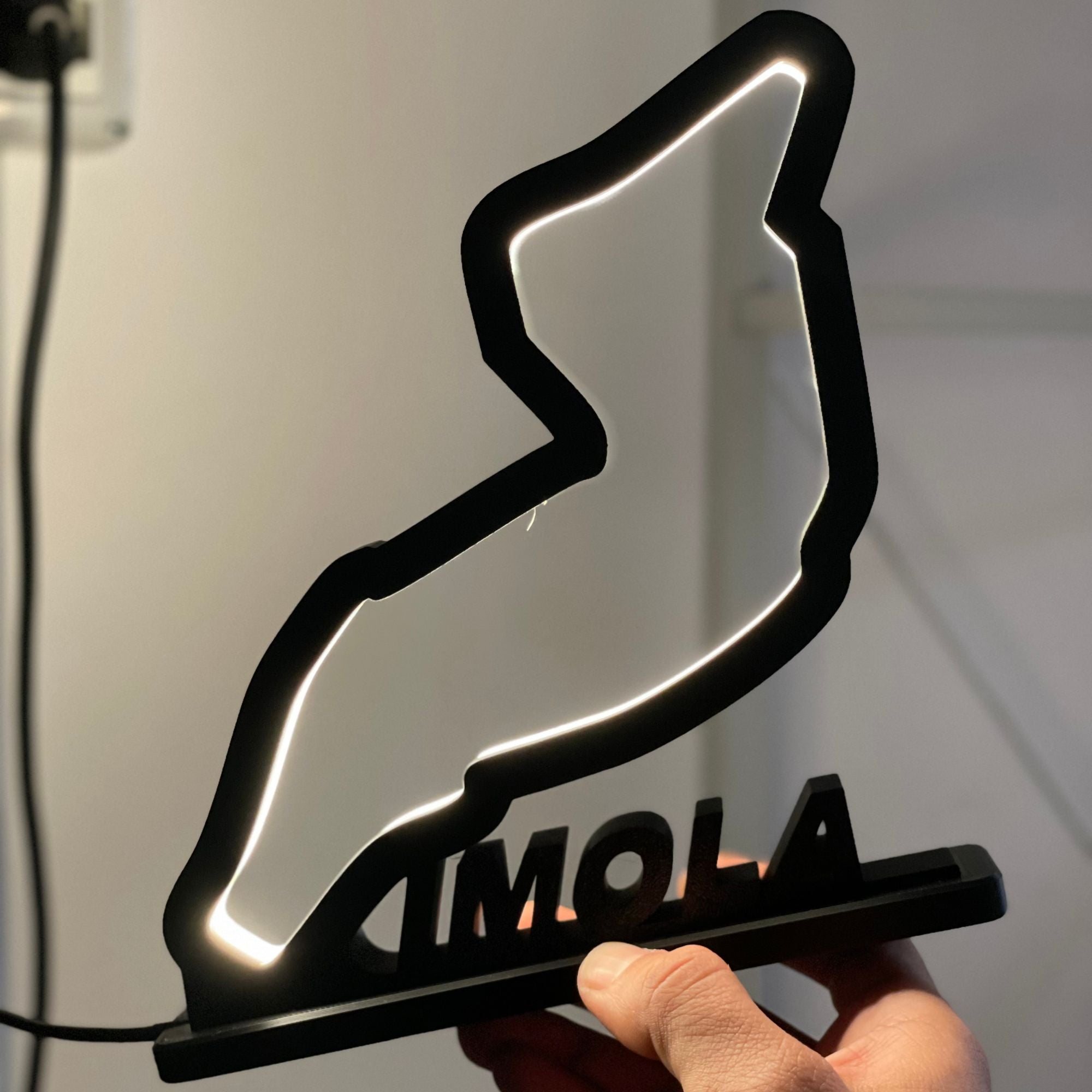 Lampada LED Circuito Automobilistico | Imola, Monza, Silverstone e altri tracciati iconici