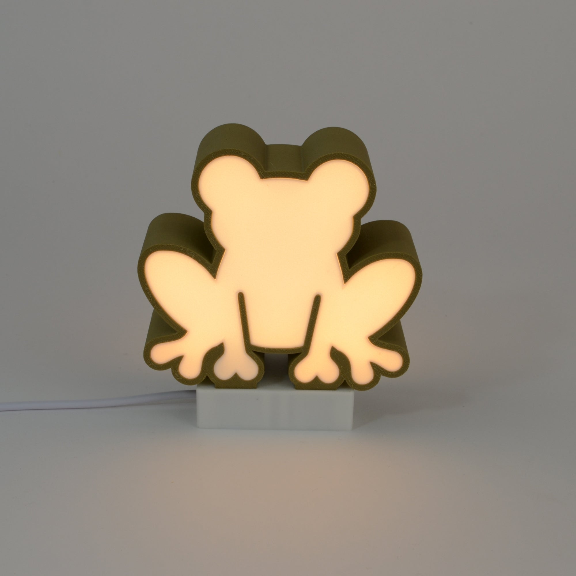 Lampada LED a forma di Rana – Un tocco di allegria e magia