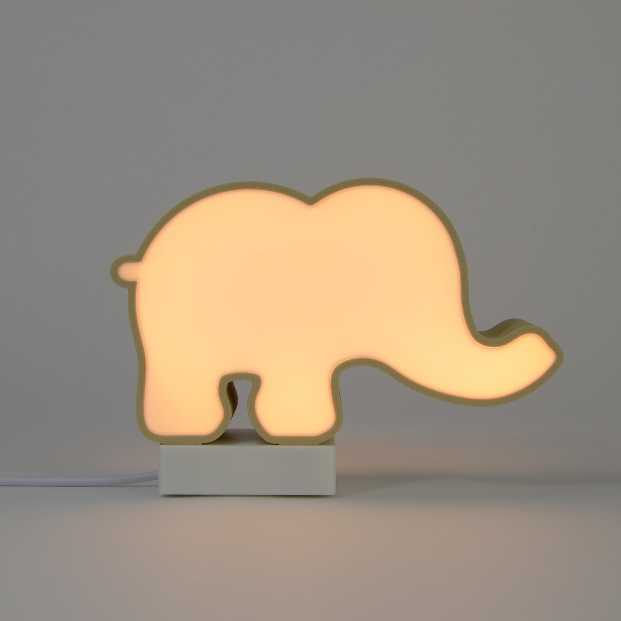Lampada LED a forma di Elefante – Eleganza e magia nella tua casa