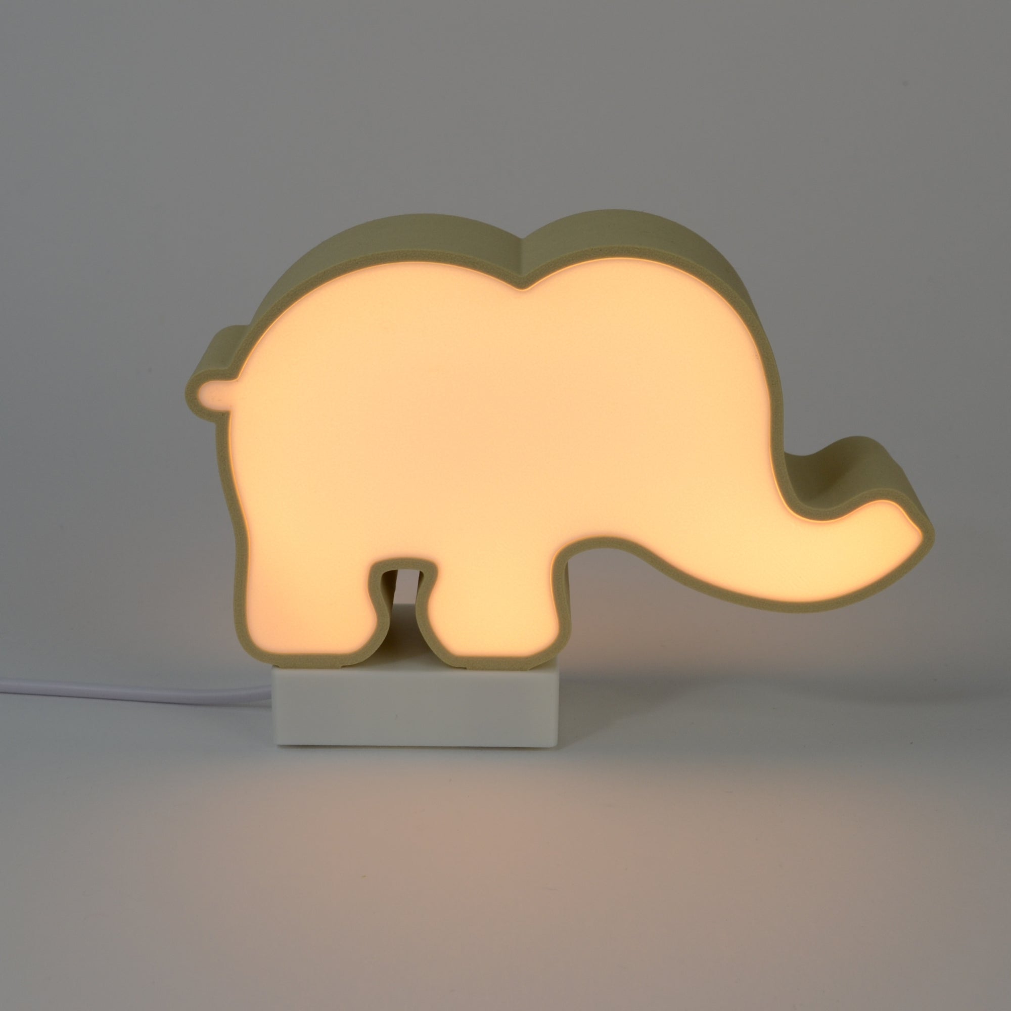 Lampada LED a forma di Elefante – Eleganza e magia nella tua casa