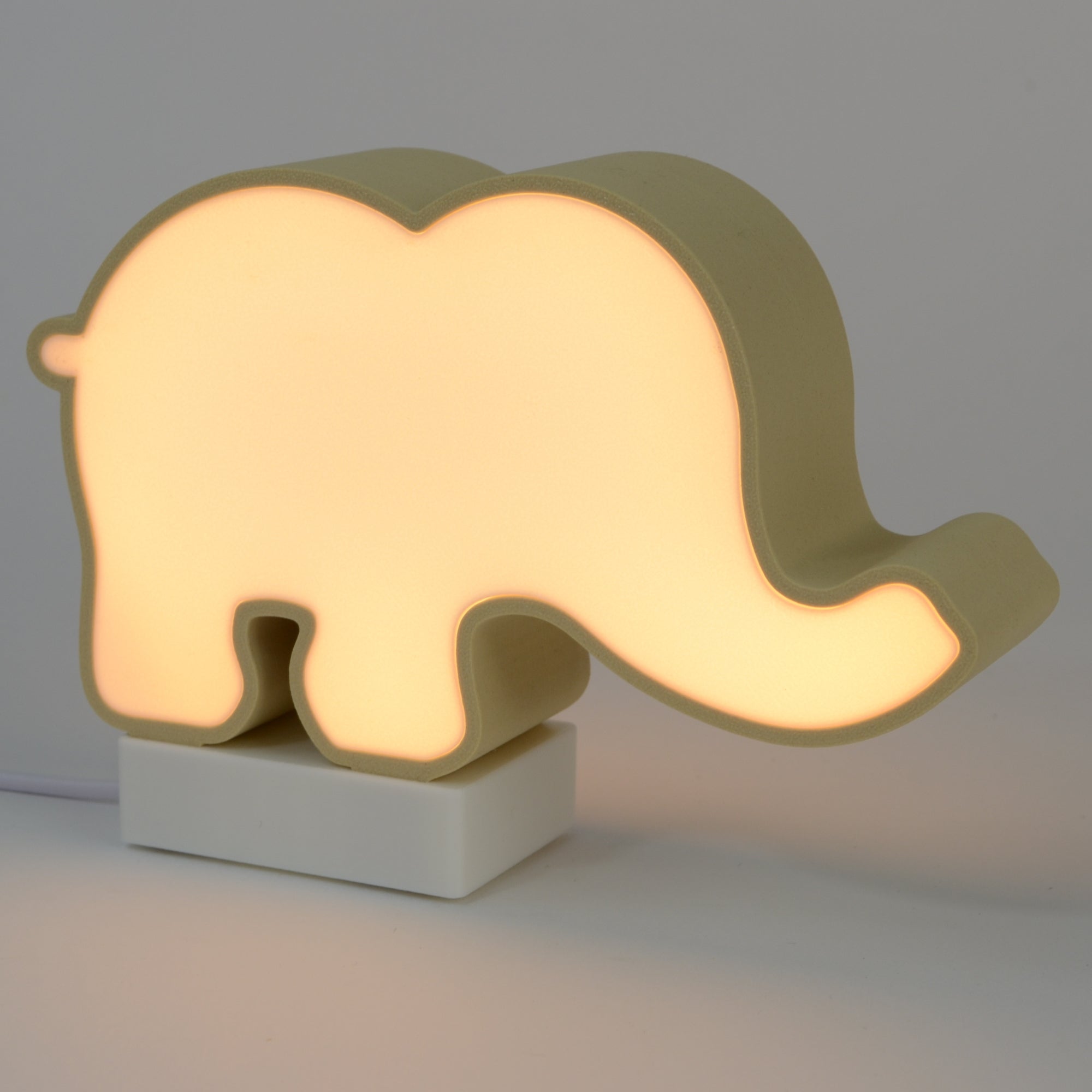 Lampada LED a forma di Elefante – Eleganza e magia nella tua casa