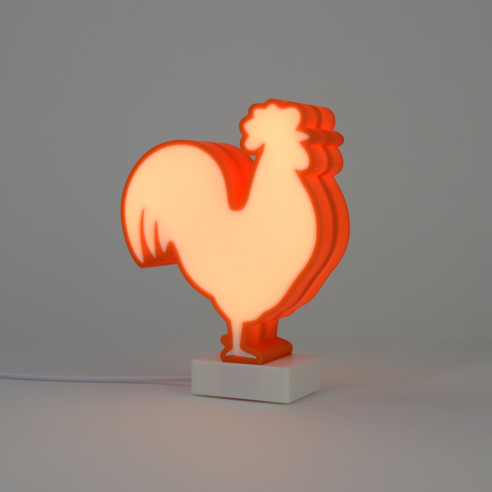 Lampada LED a forma di Gallo – Energia e carattere per i tuoi spazi