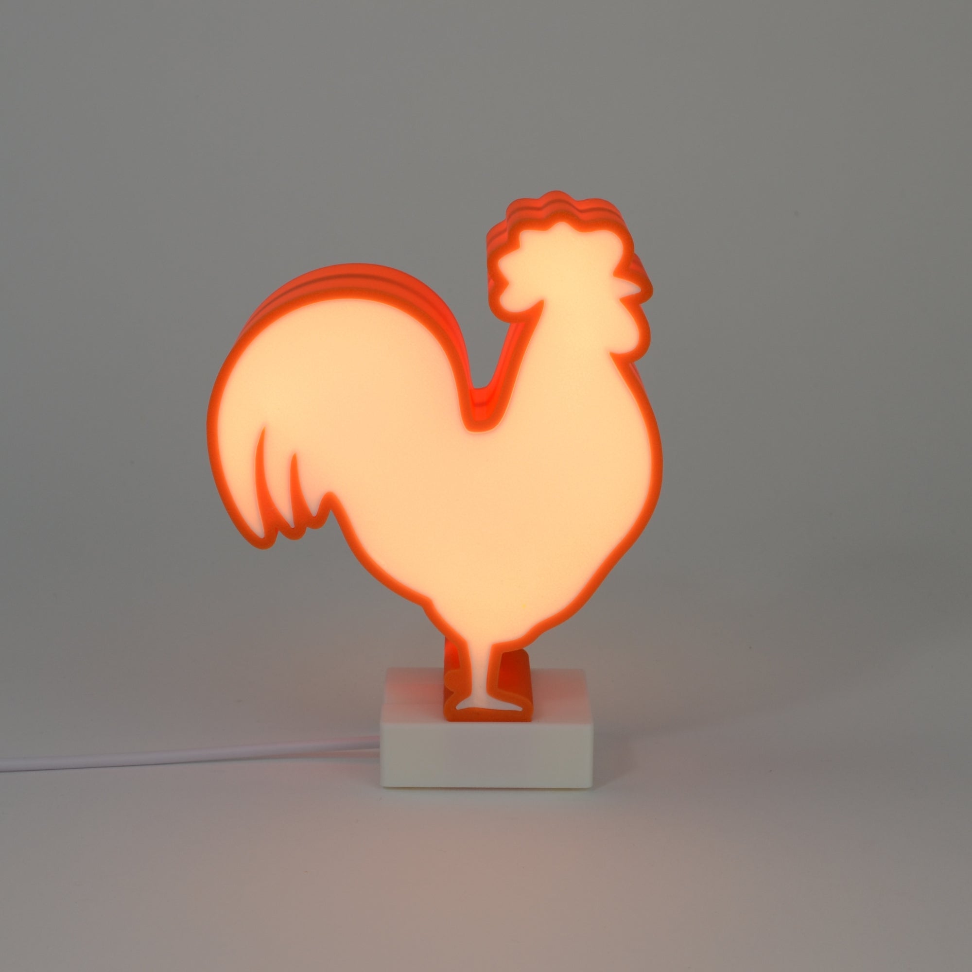 Lampada LED a forma di Gallo – Energia e carattere per i tuoi spazi