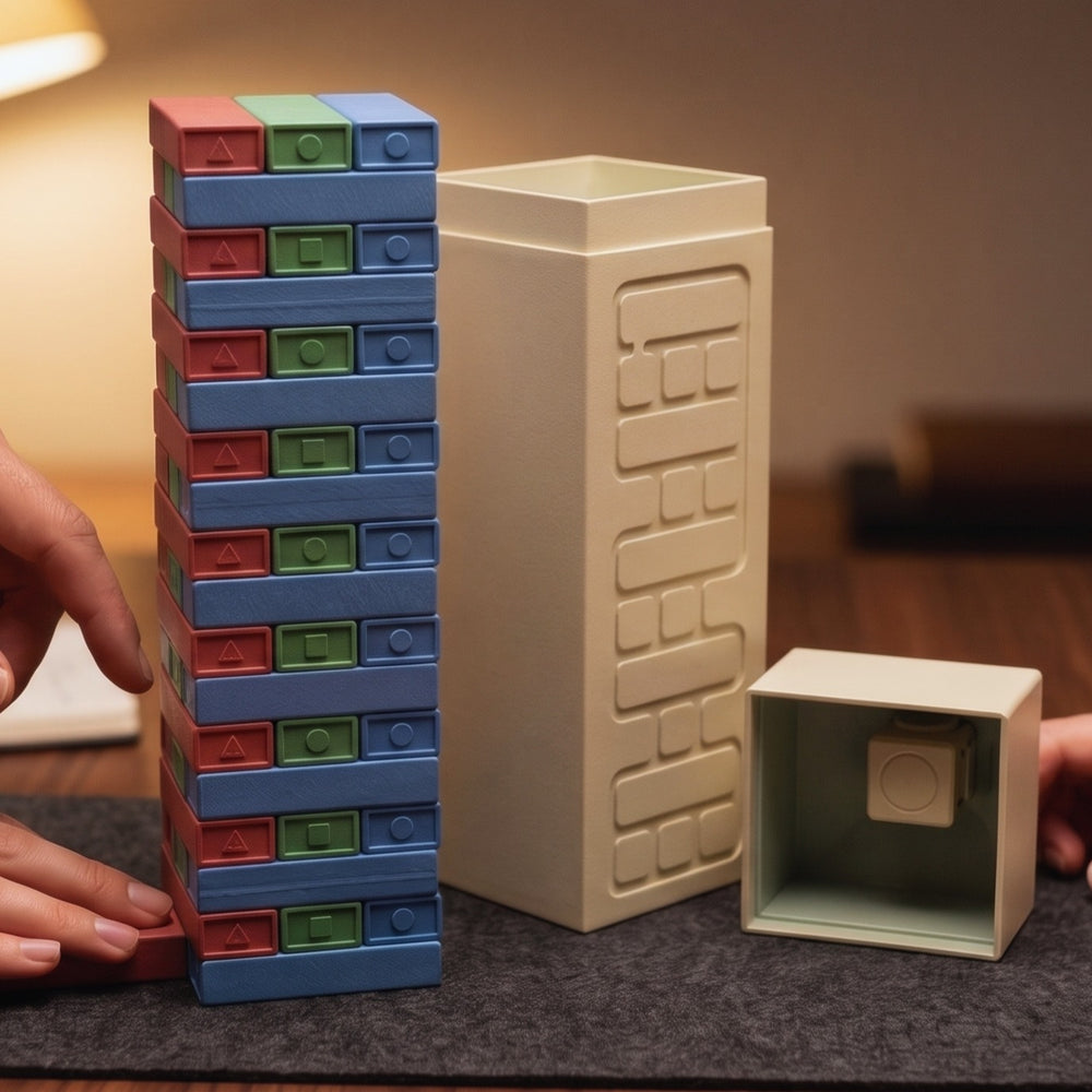 Tower Bricks | Gioco didattico | File 3D STL per Stampa 3D