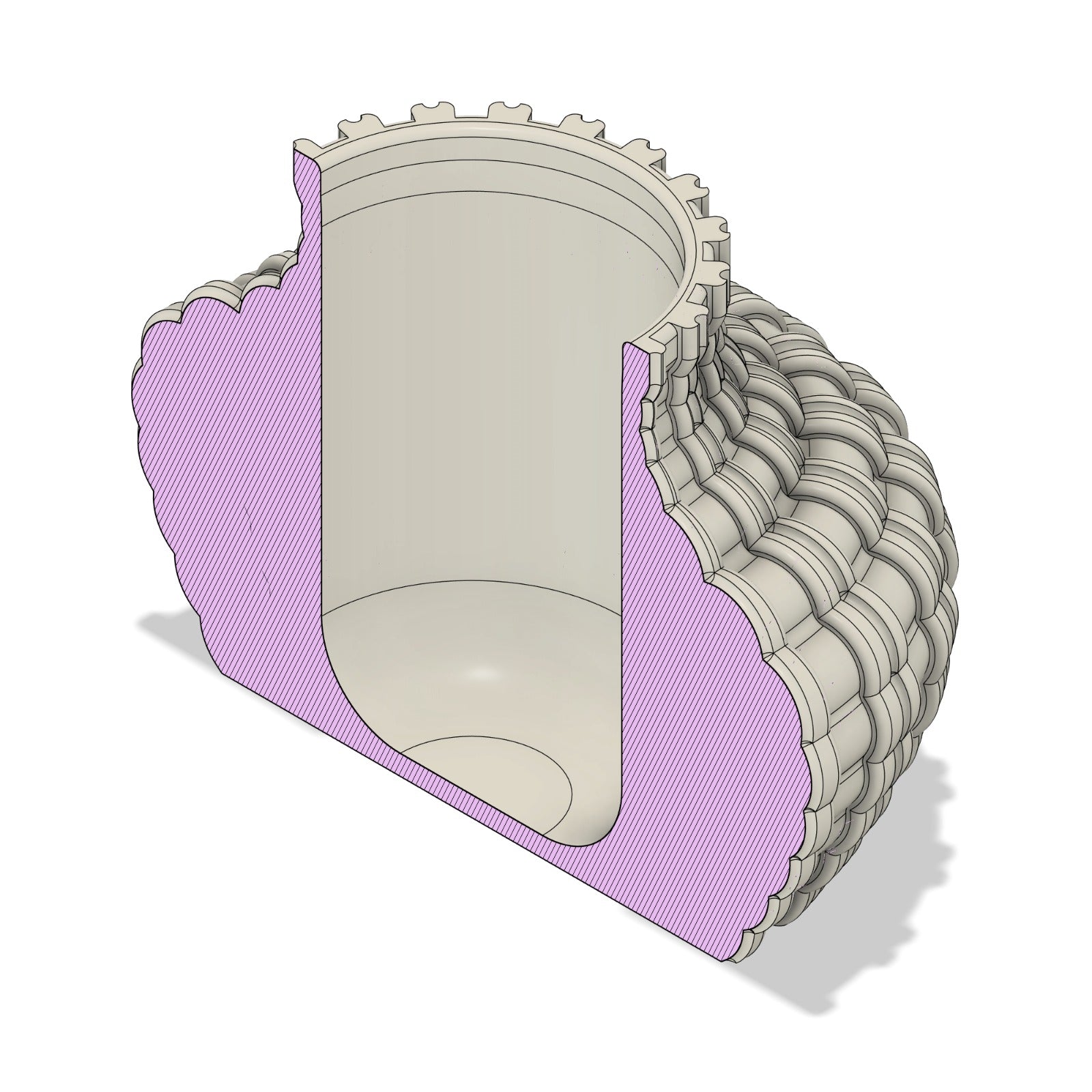 Vaso 3D Deserta | File STL per Stampa 3D