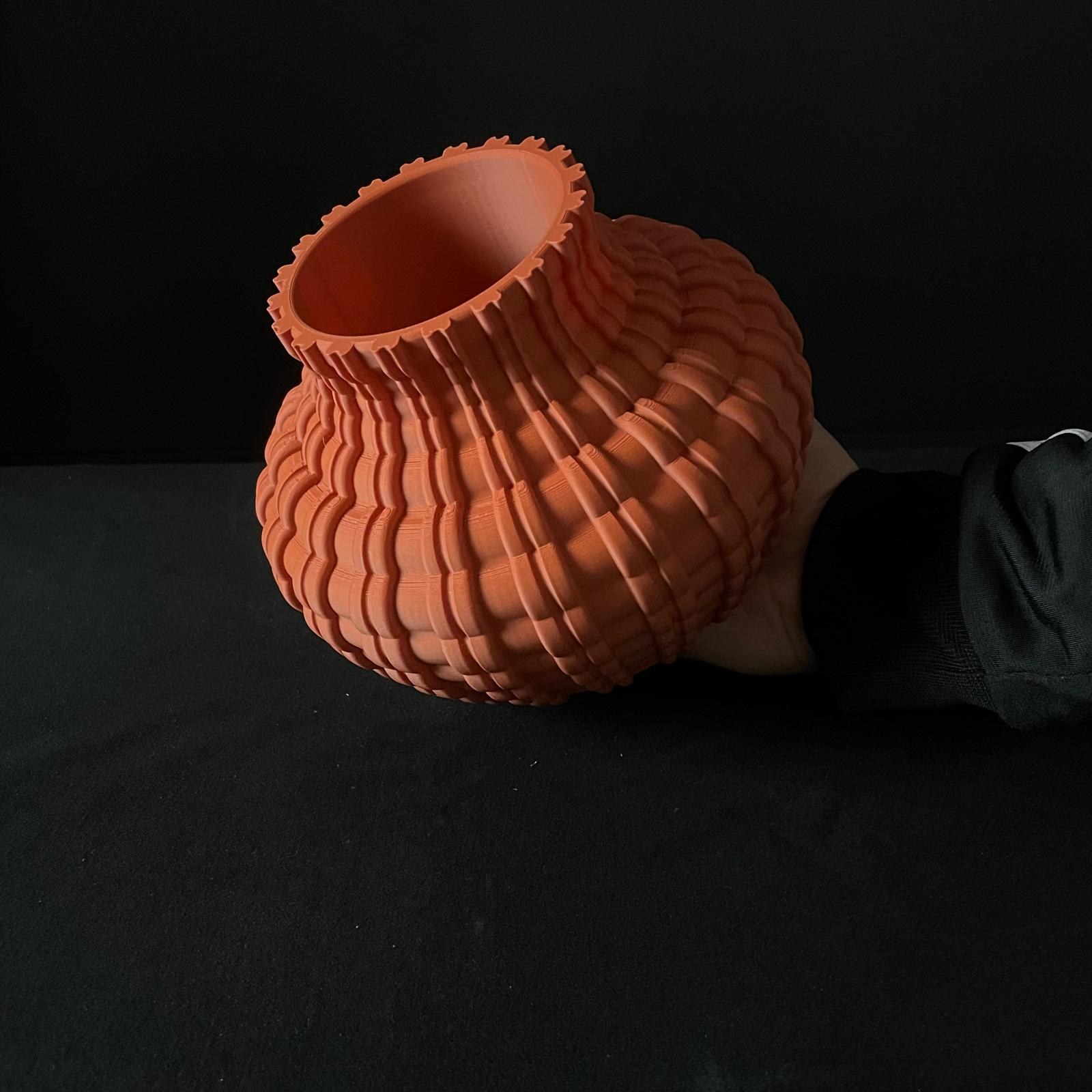 Vaso 3D Deserta | File STL per Stampa 3D