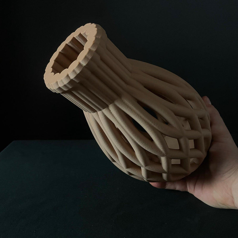 Vaso 3D Treccia | File STL per Stampa 3D