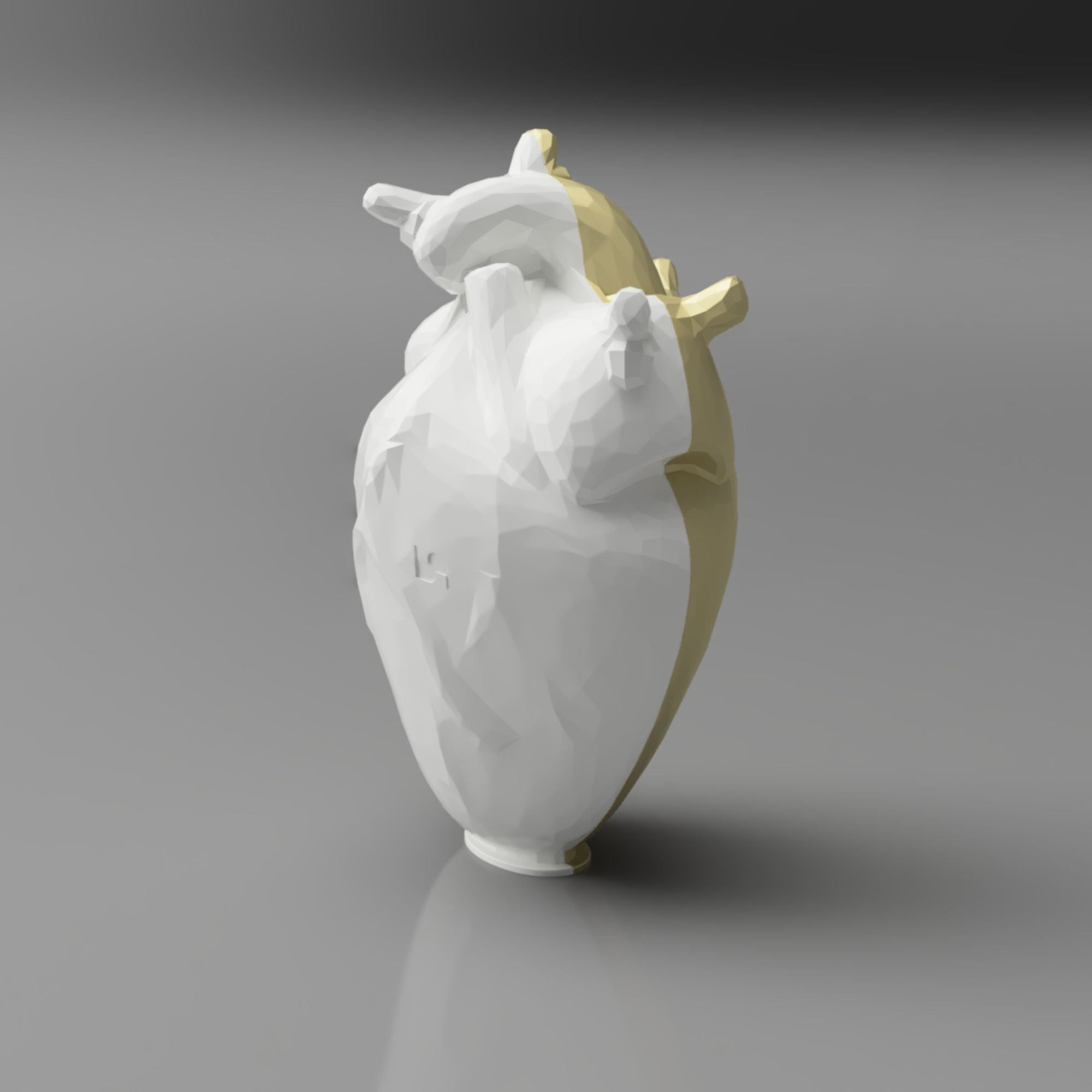 STL Cuore Design - Download File 3D