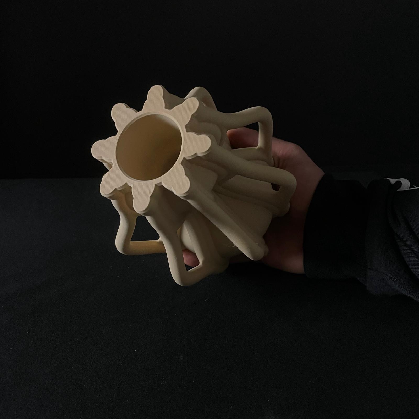Vaso 3D Medusa | File STL per Stampa 3D
