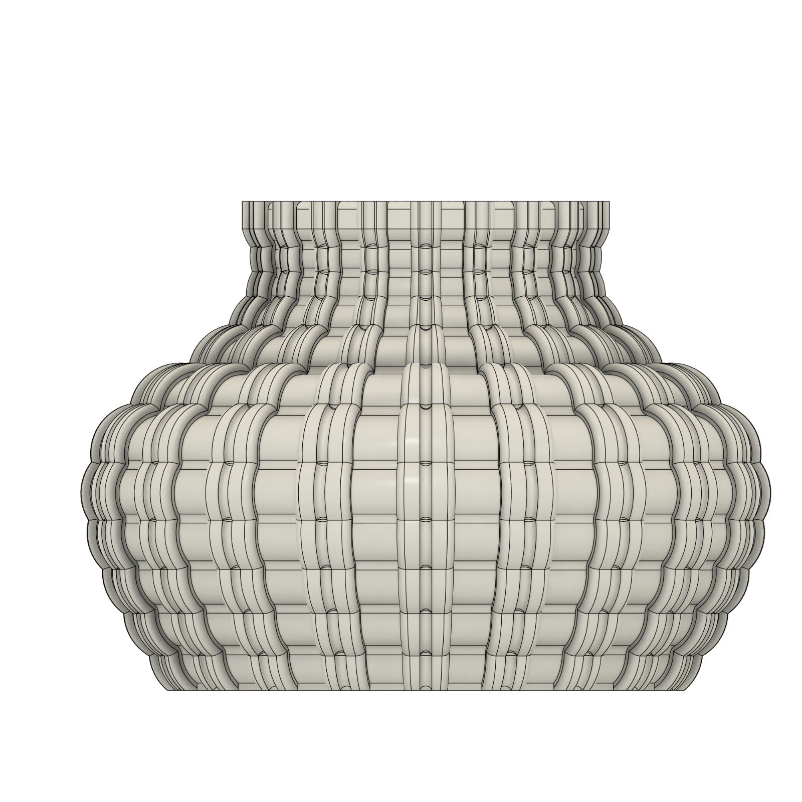 Vaso 3D Deserta | File STL per Stampa 3D