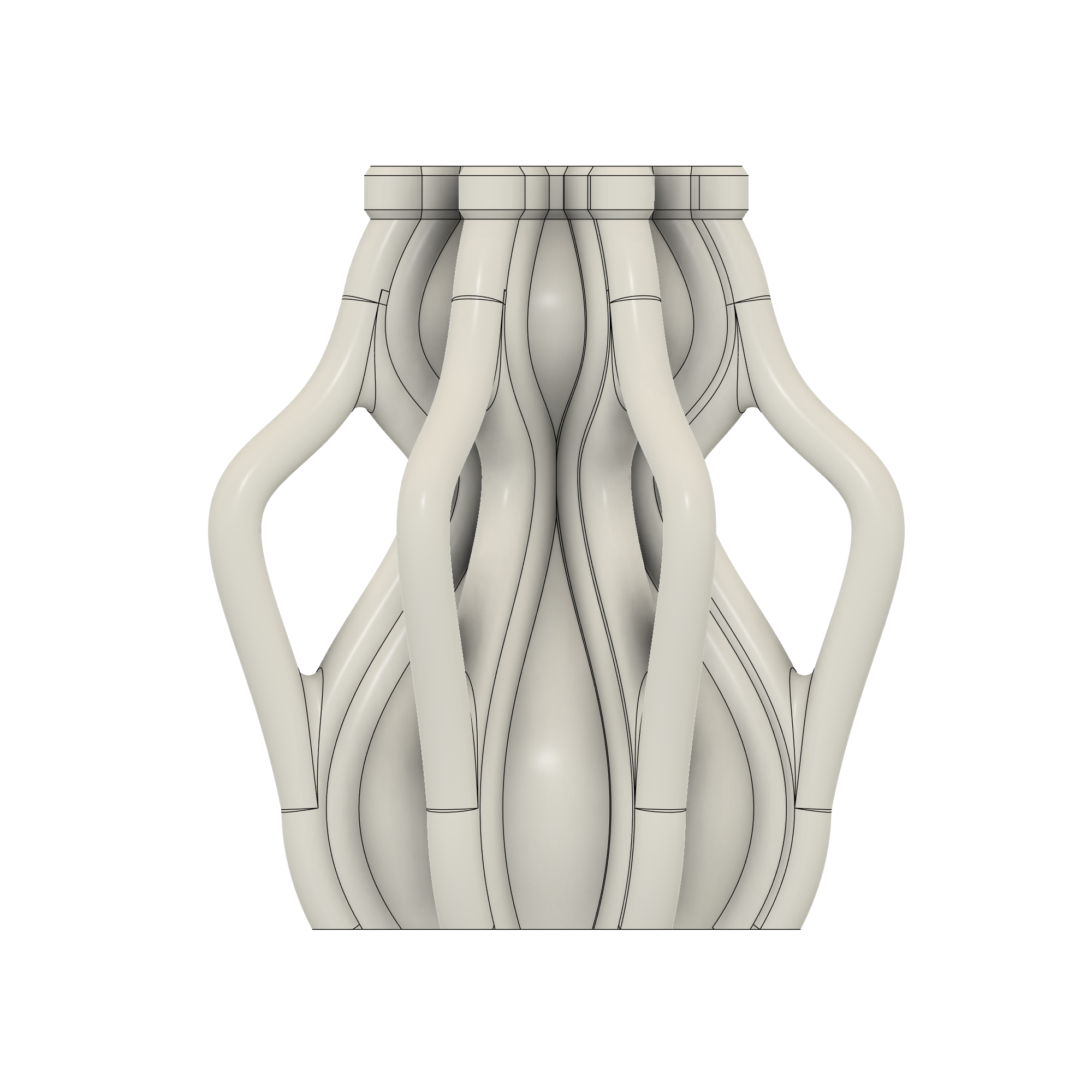 Vaso 3D Medusa | File STL per Stampa 3D
