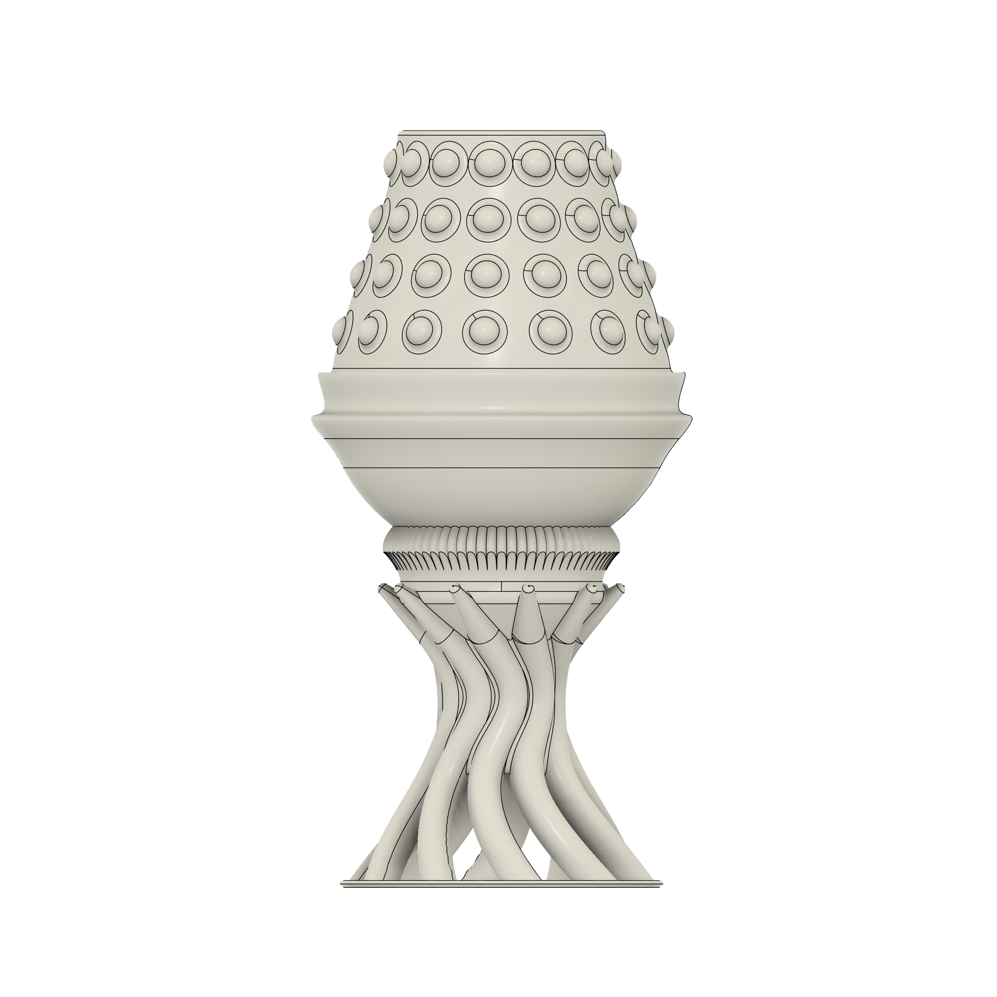 Vaso 3D Egg | File STL per Stampa 3D