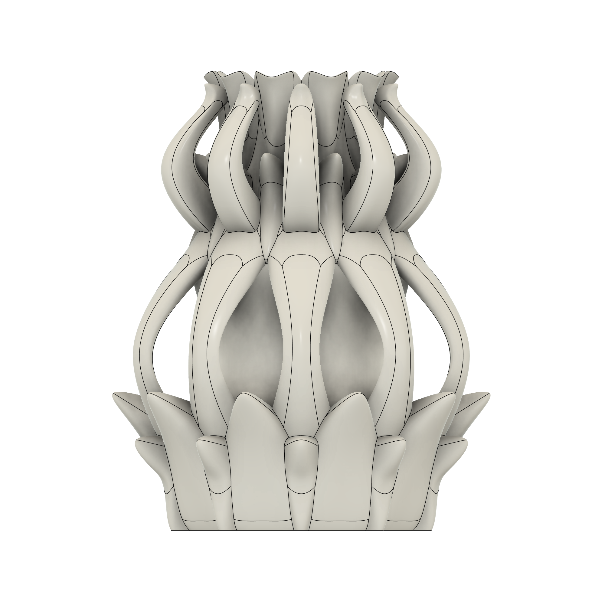 Vaso 3D Linfa | File STL per Stampa 3D