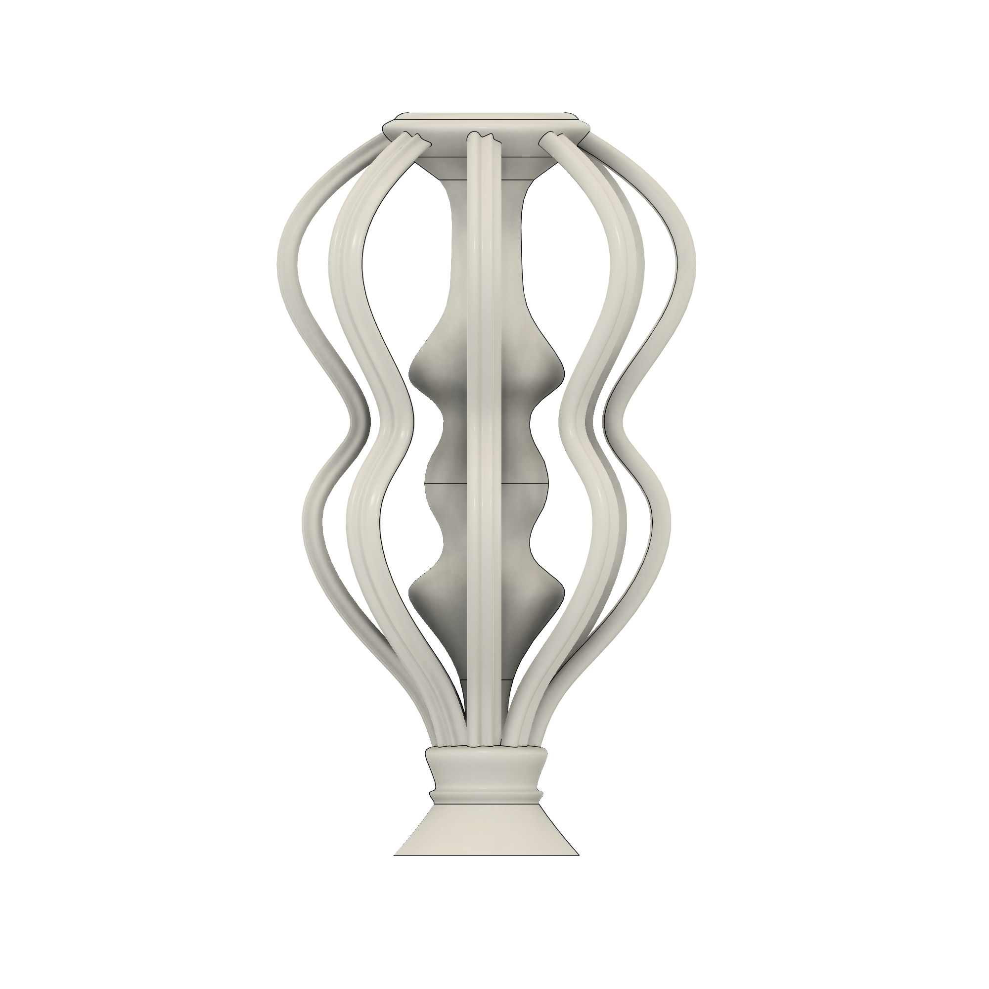 Vaso 3D Anemone | File STL per Stampa 3D